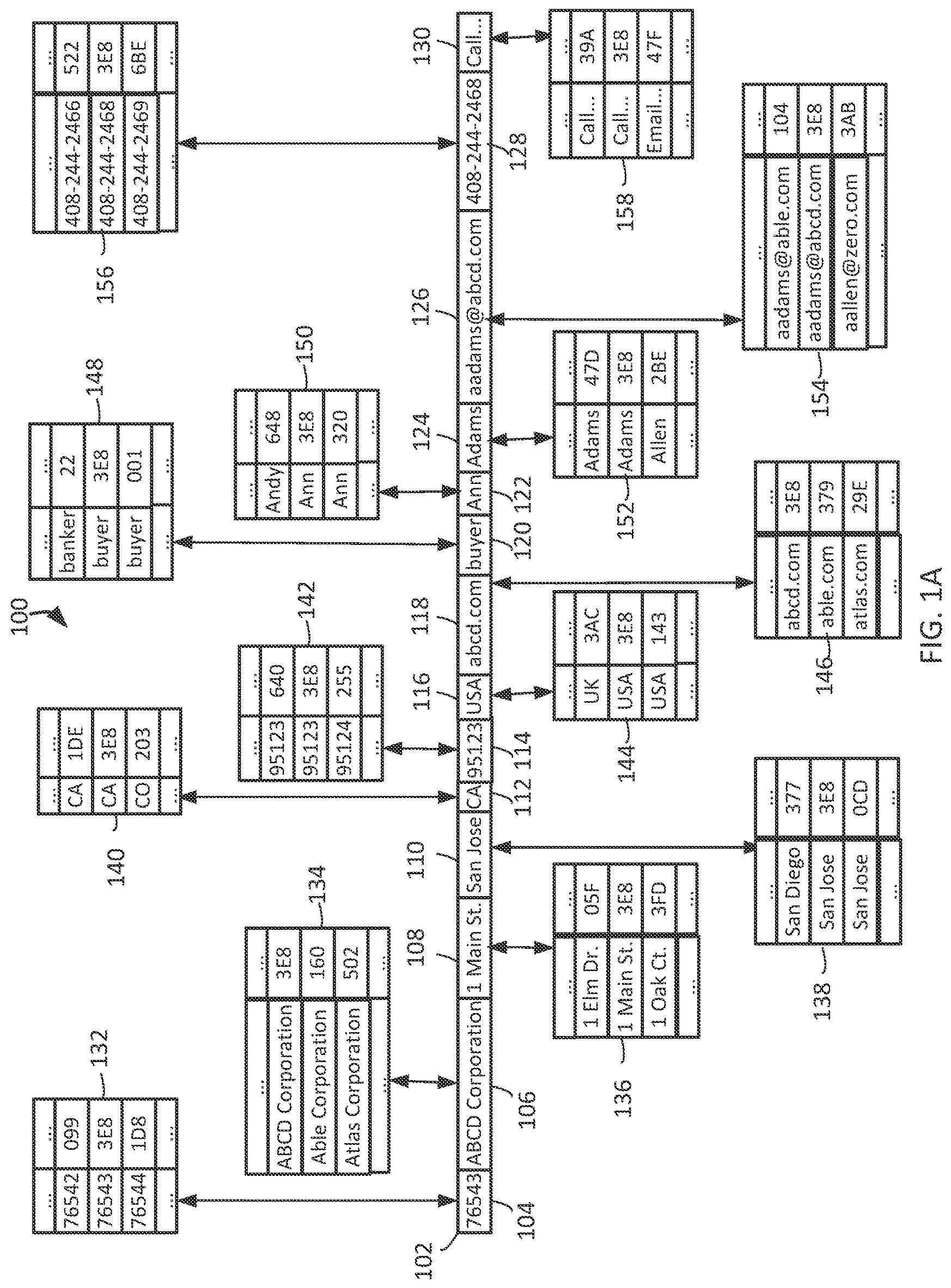 Patent US11775519 — Optimizing indexes for accessing database tables — Figure 1