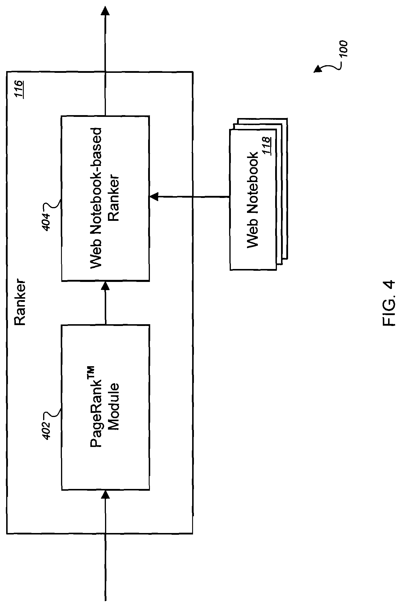 Patent US11775535 Figure 4 – Presenting search result information
