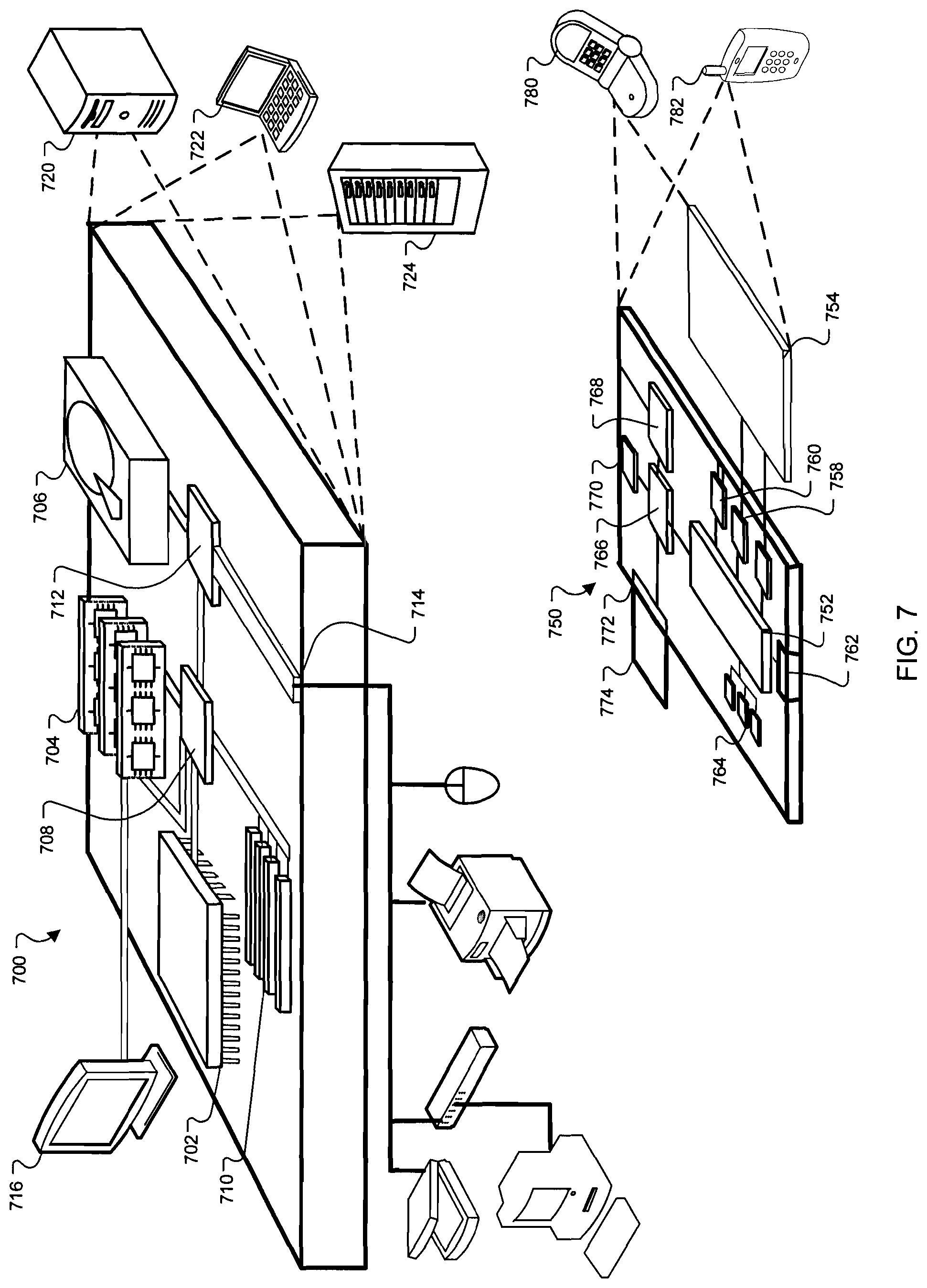Patent US11775535 Figure 7 – Presenting search result information