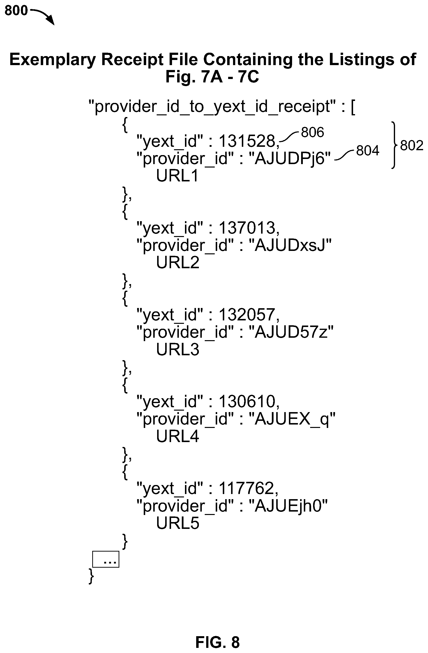 Patent US11775537 Figure 13 – Suppressing duplicate listings on a search provider system using API-based communications
