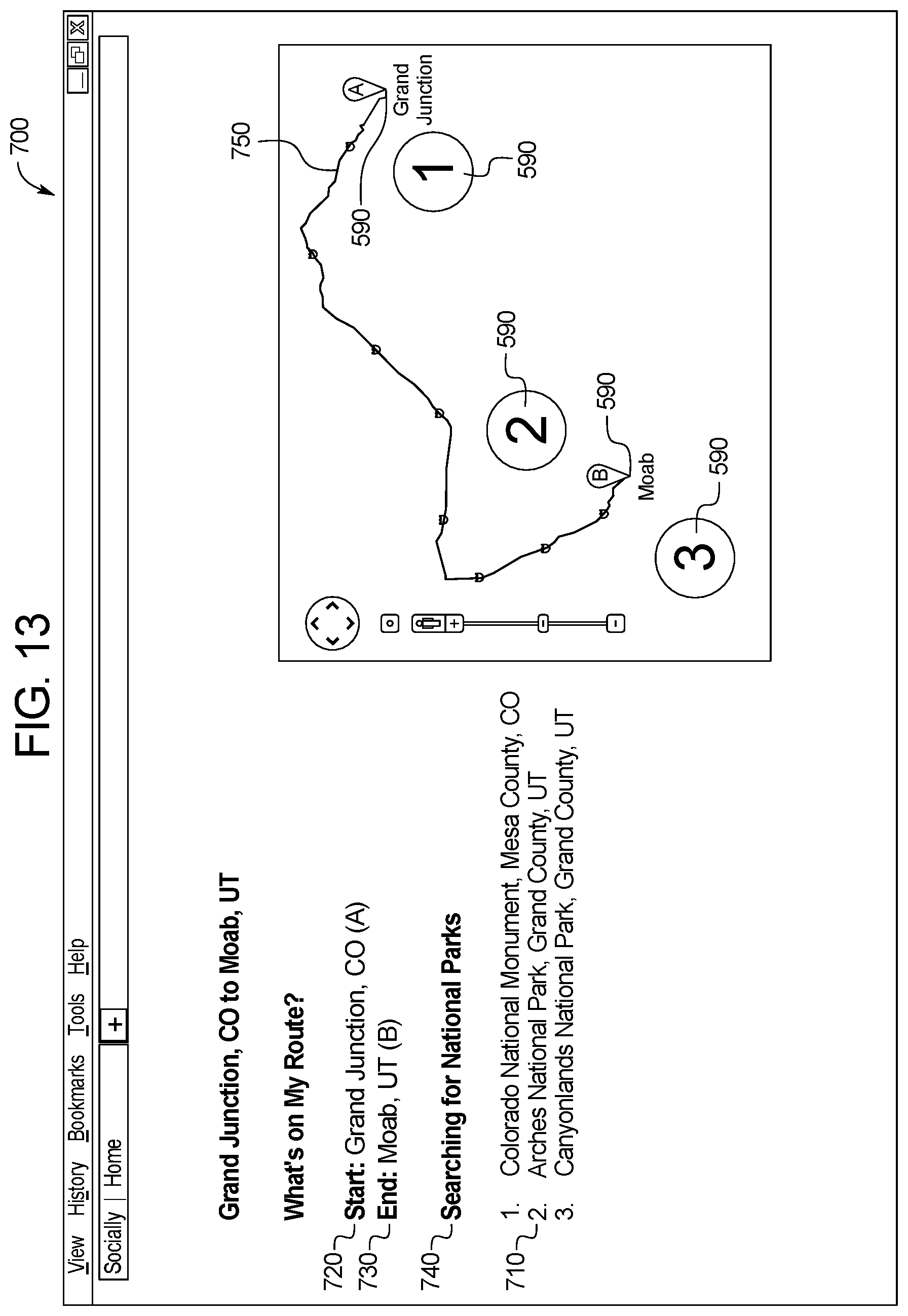 Patent US11775539 Figure 13 – Systems and methods for providing a review platform