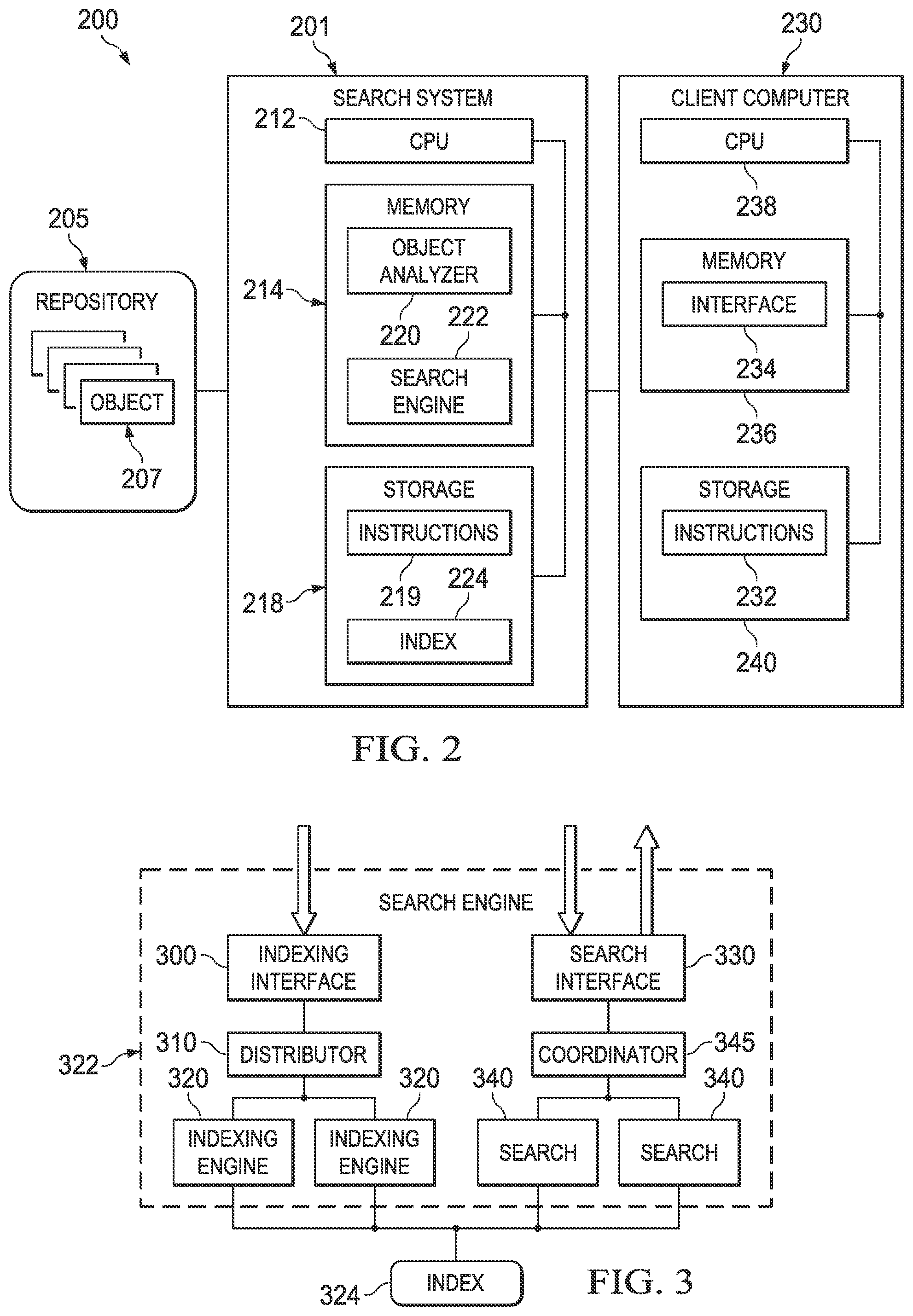 Patent US11775541 Figure 2 – System and method for subset searching and associated search operators