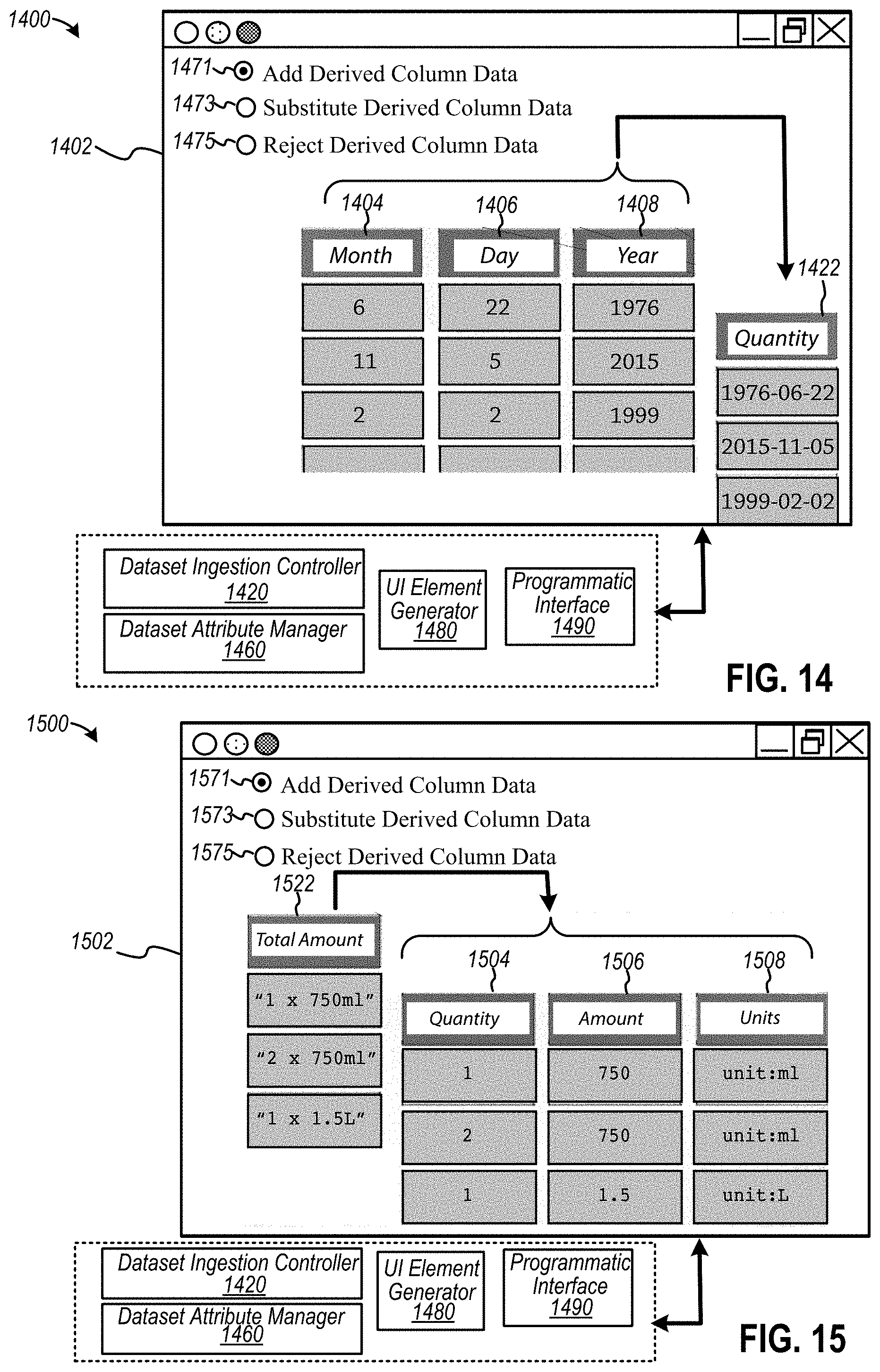 Patent US11775547 Figure 15 – Computerized tools to discover, form, and analyze dataset interrelations among a system of networked collaborative datasets