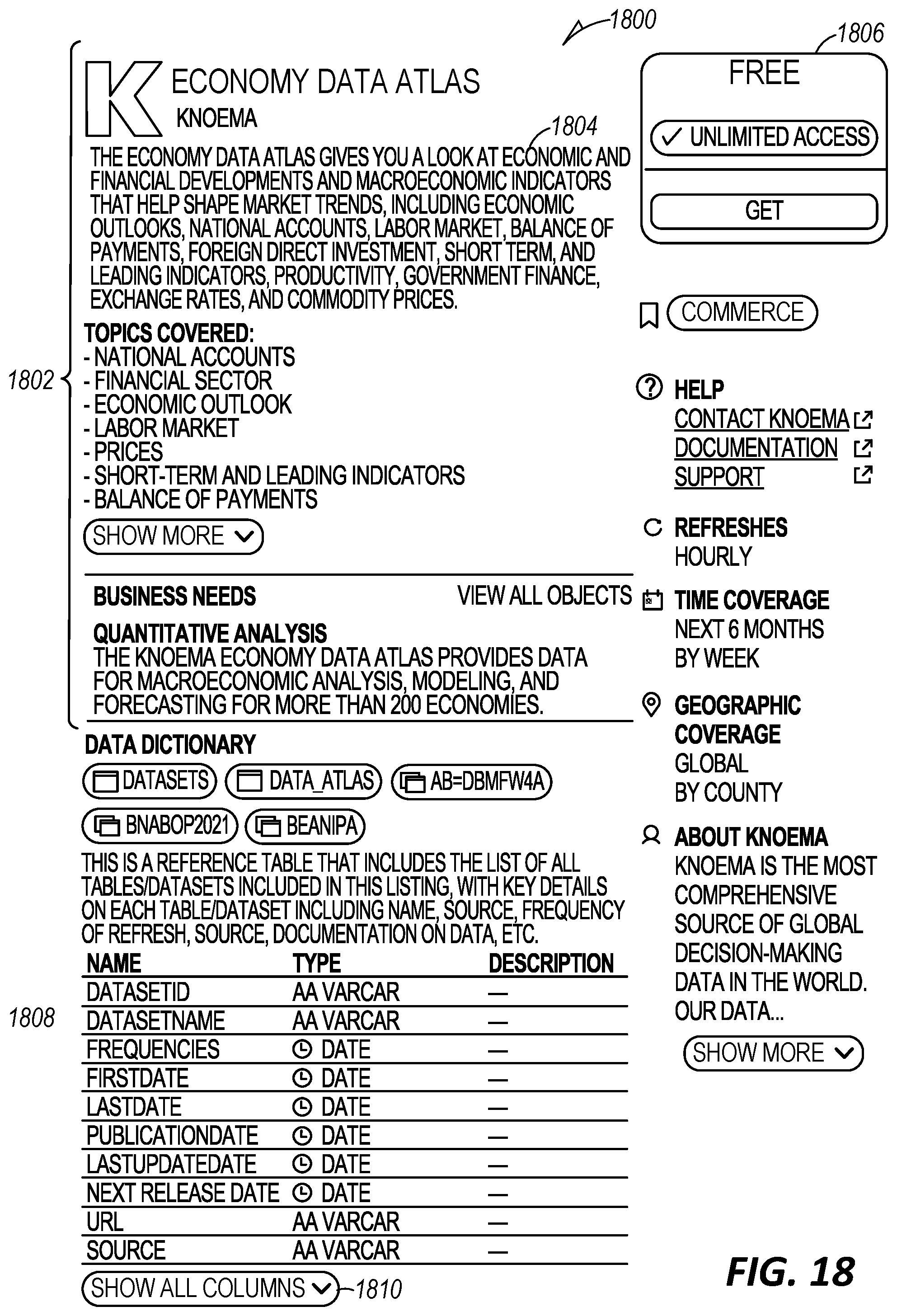 Patent US11775559 Figure 20 – Distributing large amounts of global metadata using object files
