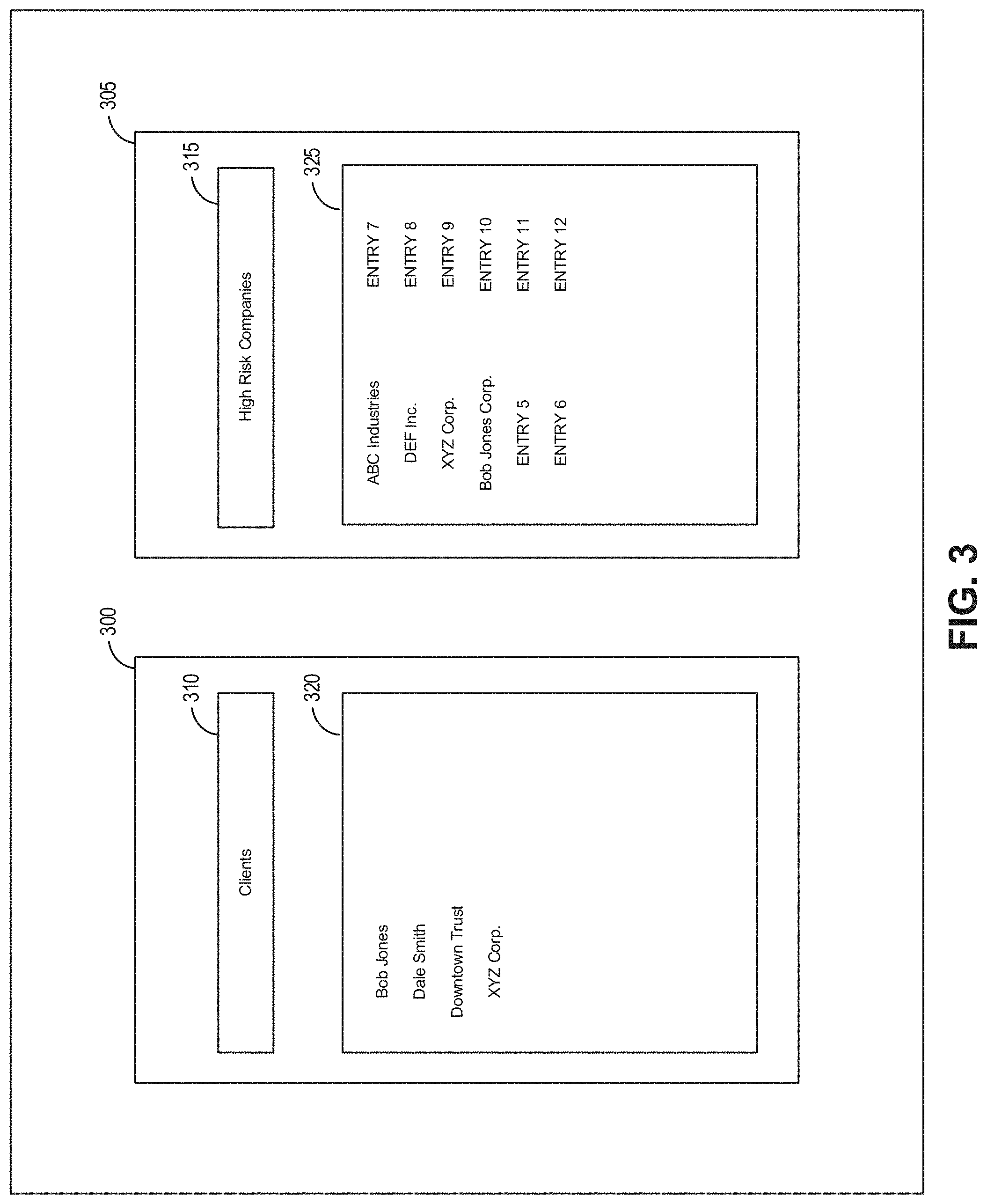 Patent US11775568 Figure 3 – Adaptive and transparent entity screening