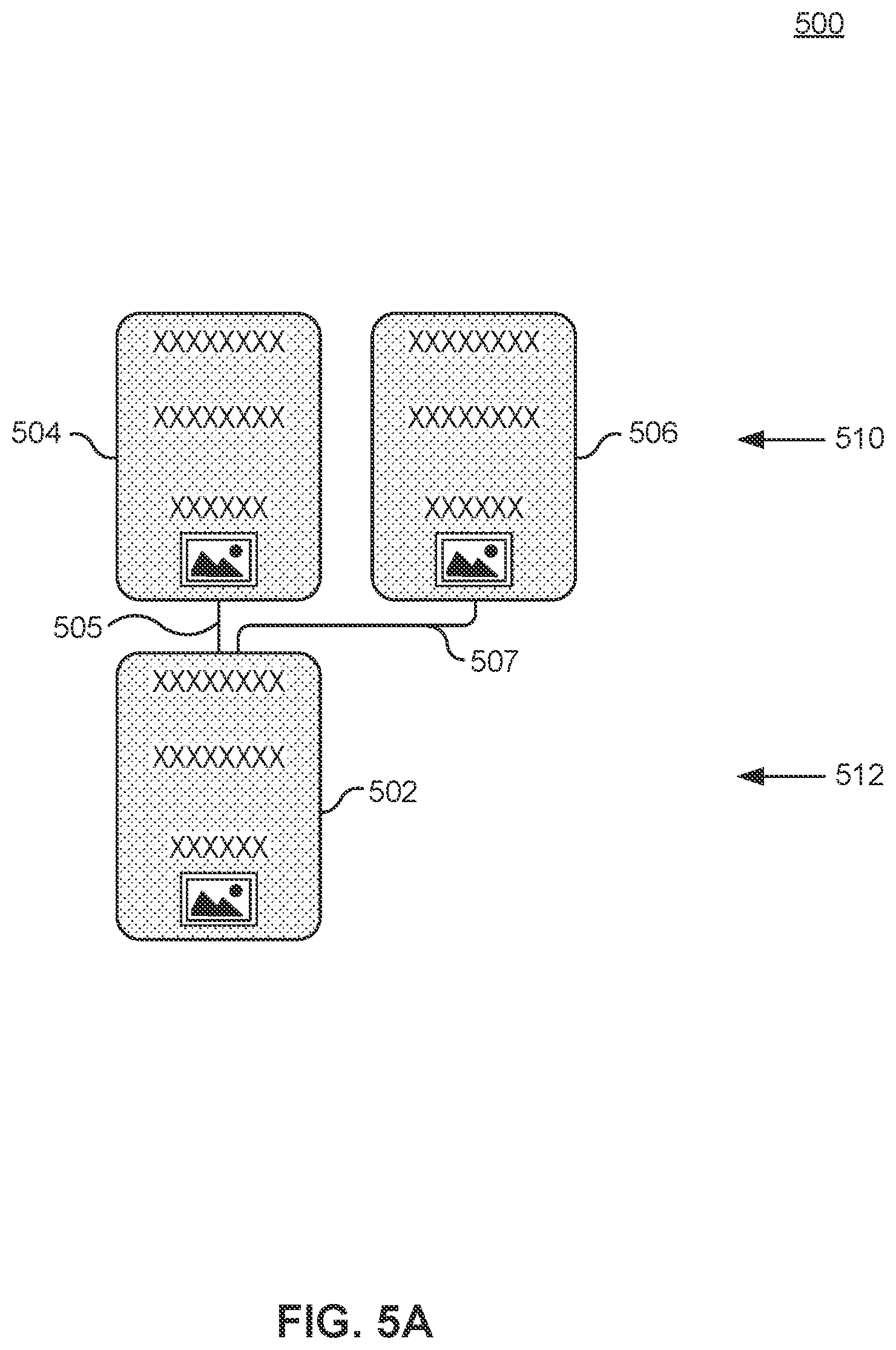 Patent US11775571 Figure 7 – Graphically representing related record families using a phantom parent node