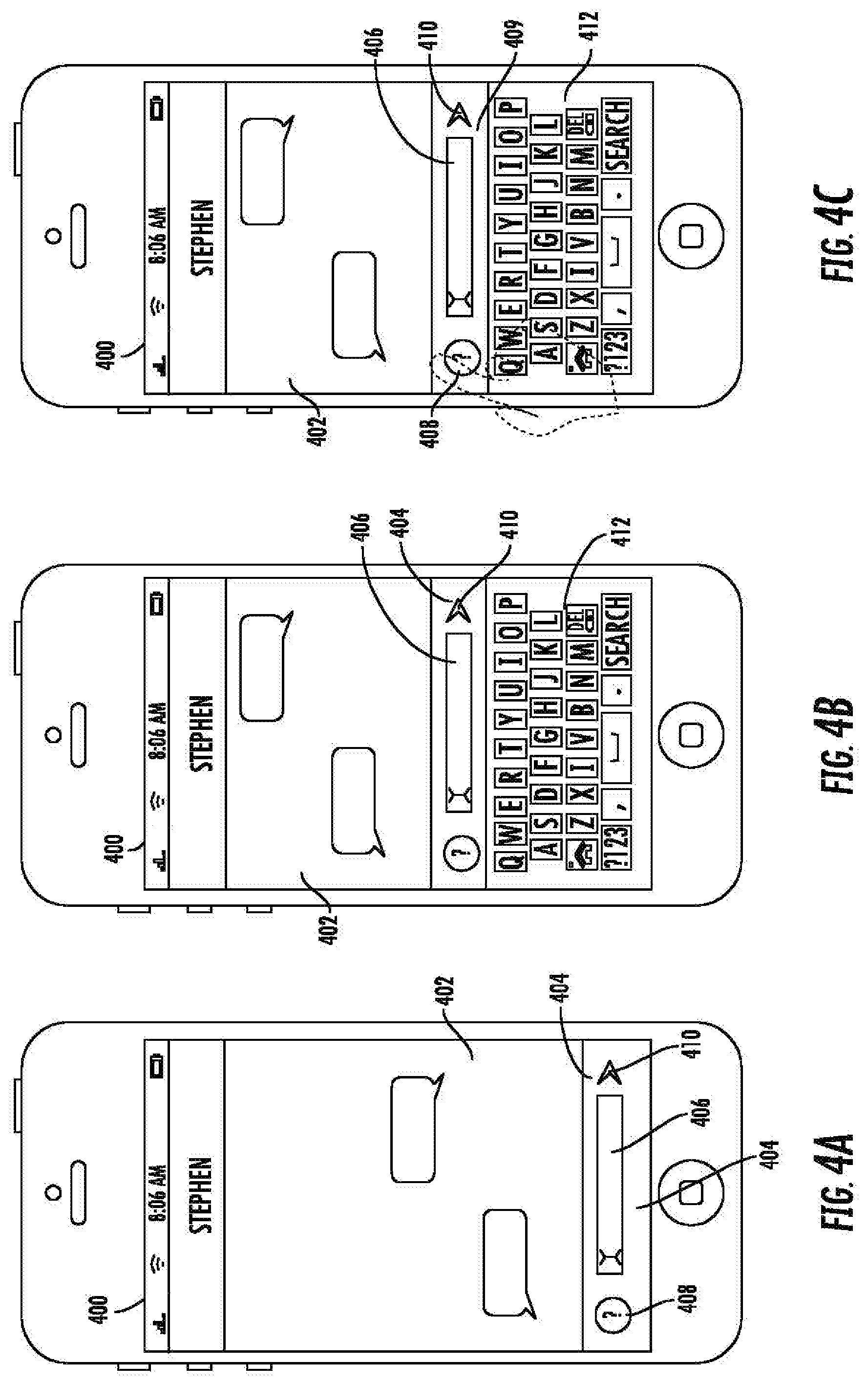 Patent US11775575 Figure 5 – Systems and methods of performing searches within a text input application