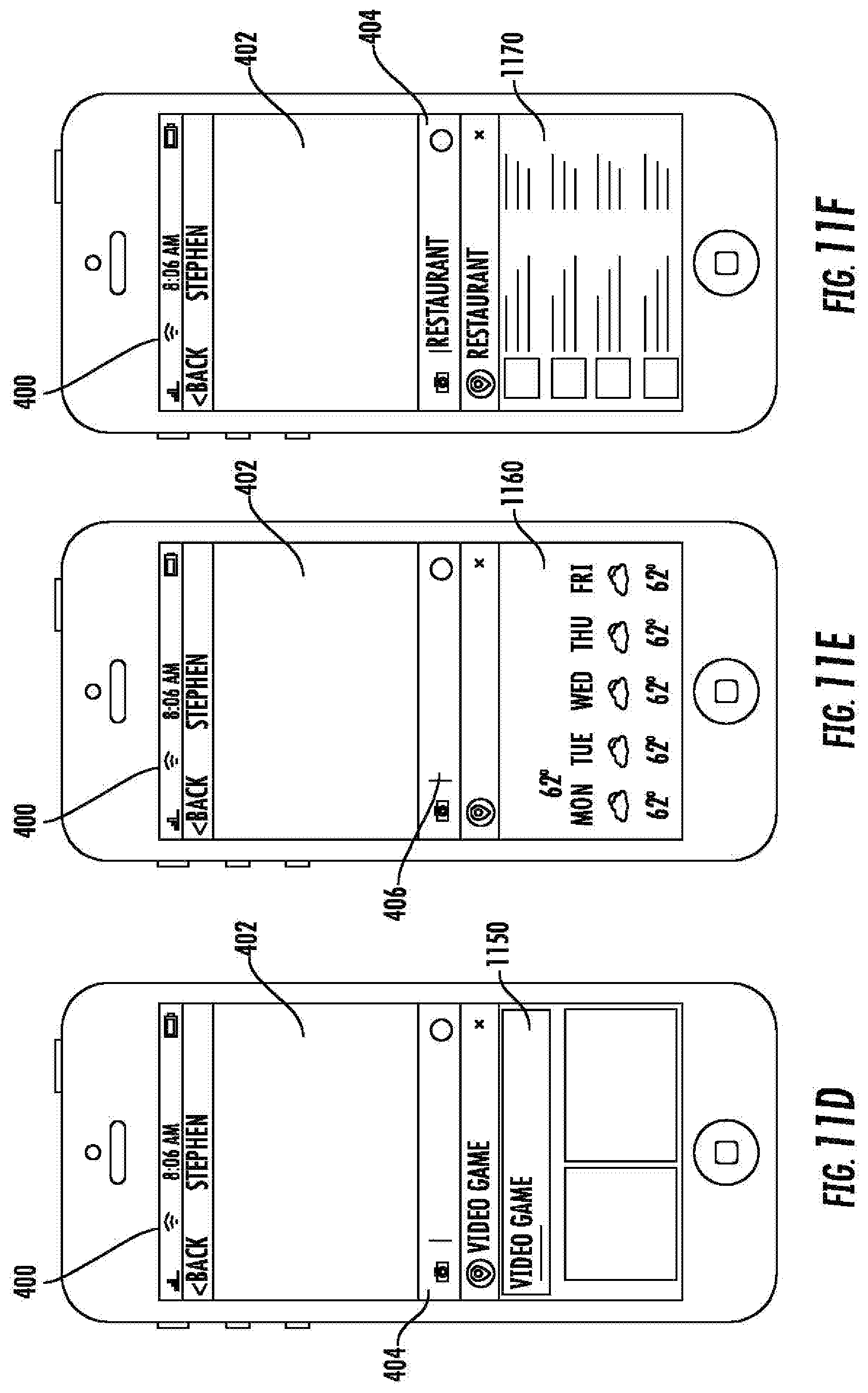 Patent US11775575 Figure 17 – Systems and methods of performing searches within a text input application