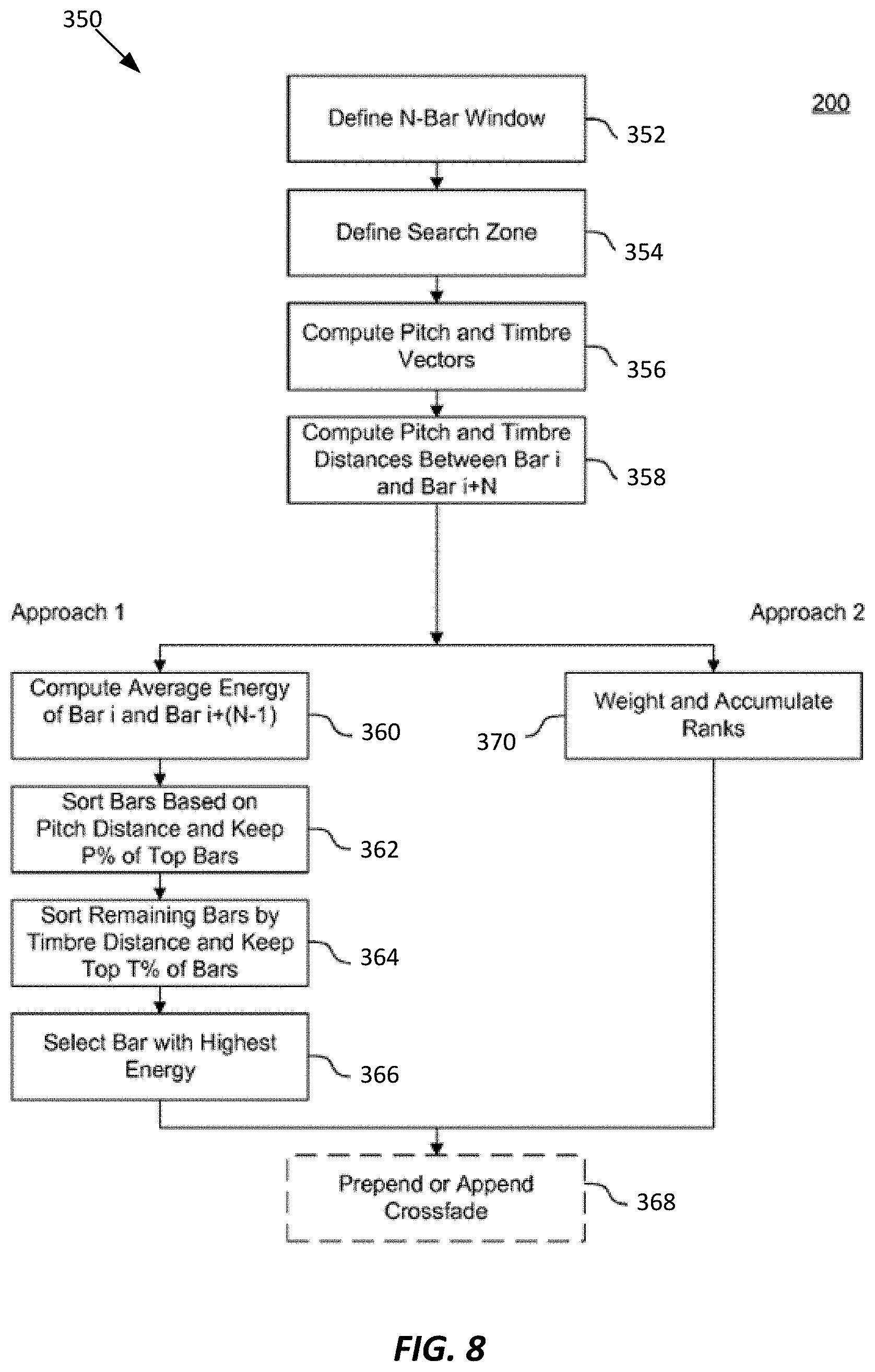 Patent US11775580 Figure 8 – Playlist preview