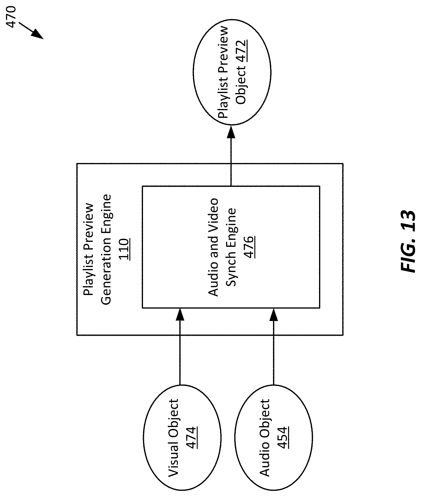 Patent US11775580 Figure 13 – Playlist preview