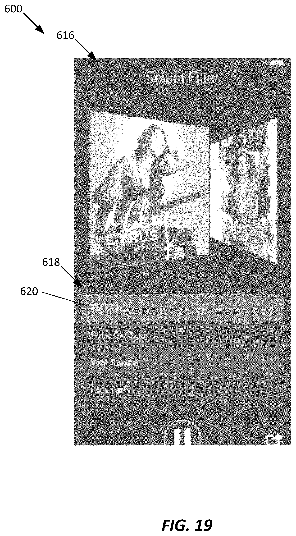Patent US11775580 Figure 19 – Playlist preview