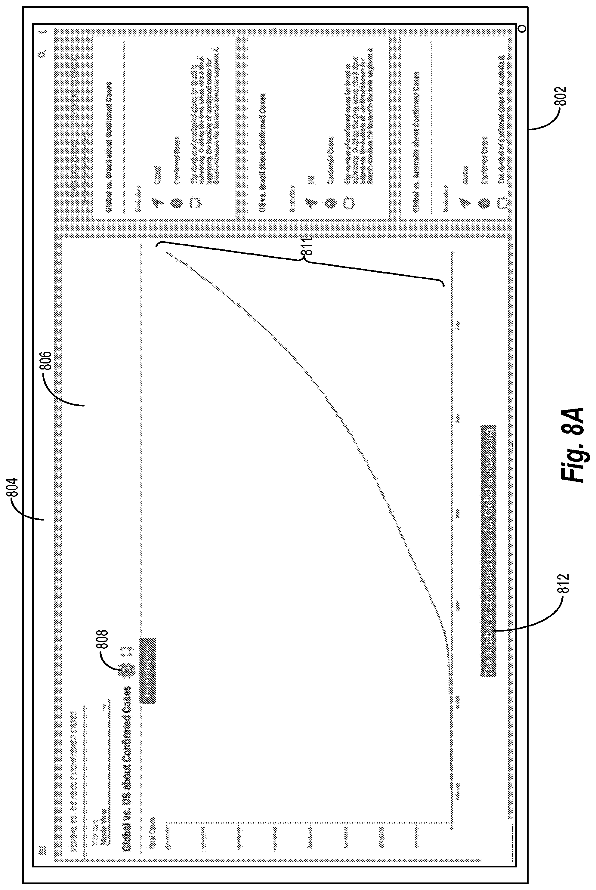 Patent US11775582 Figure 8 – Generating visual data stories