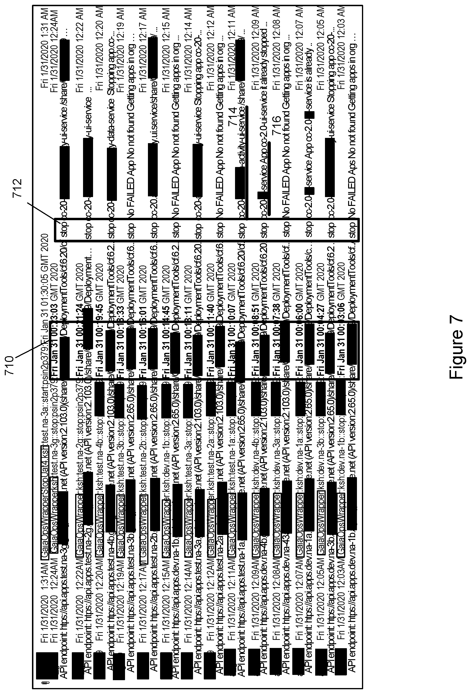 Patent US11775586 Figure 7 – System and method for implementing cloud operation with no prior knowledge of services