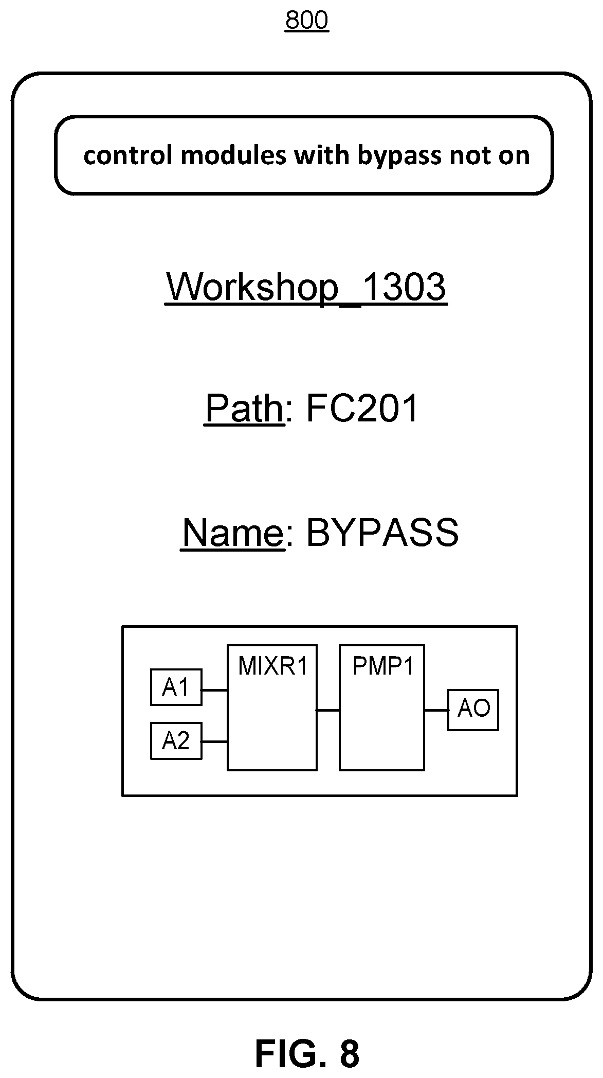 Patent US11775587 Figure 8 – Smart search capabilities in a process control system