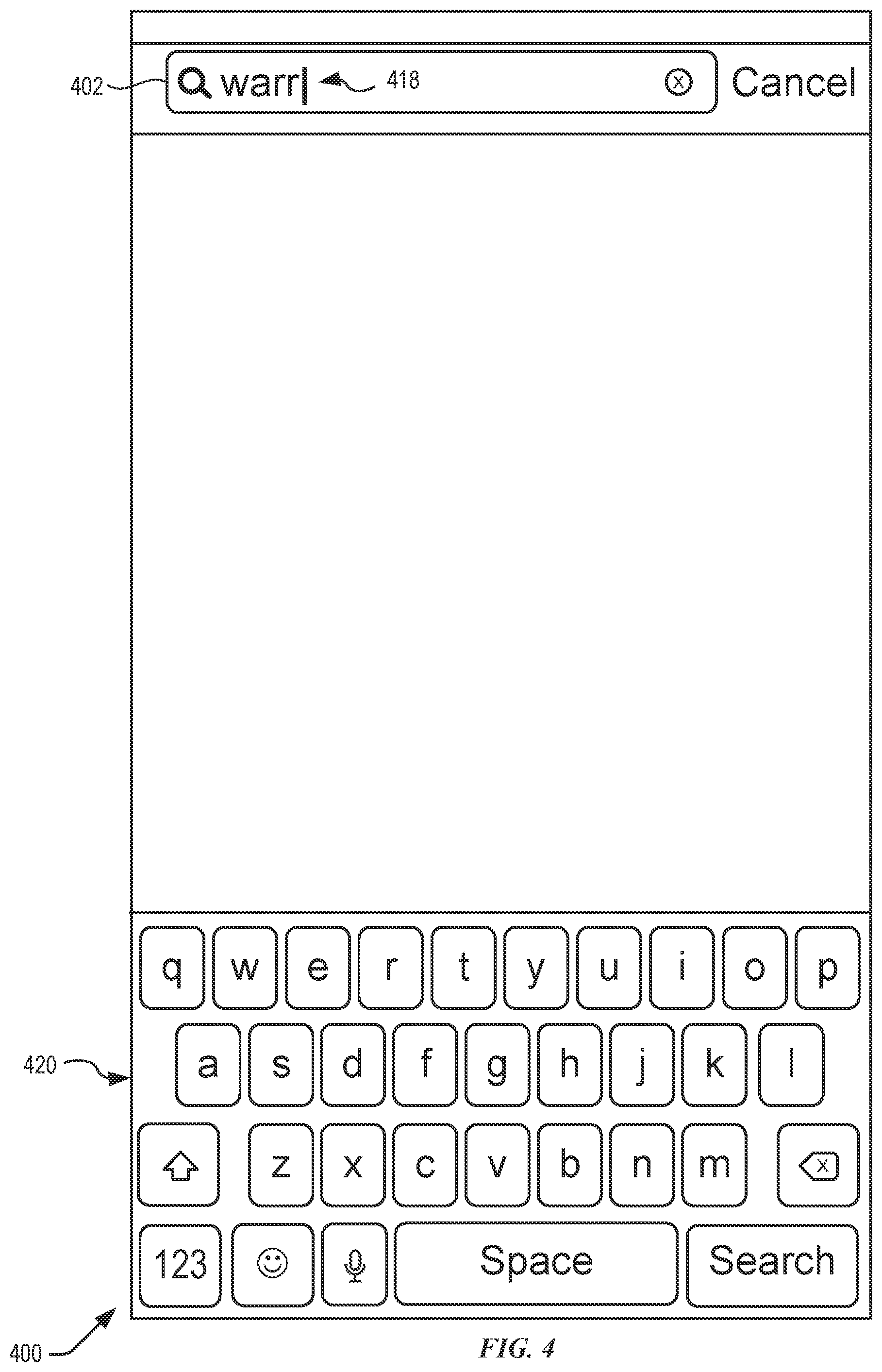 Patent US11775590 Figure 4 – Techniques for disambiguating clustered location identifiers