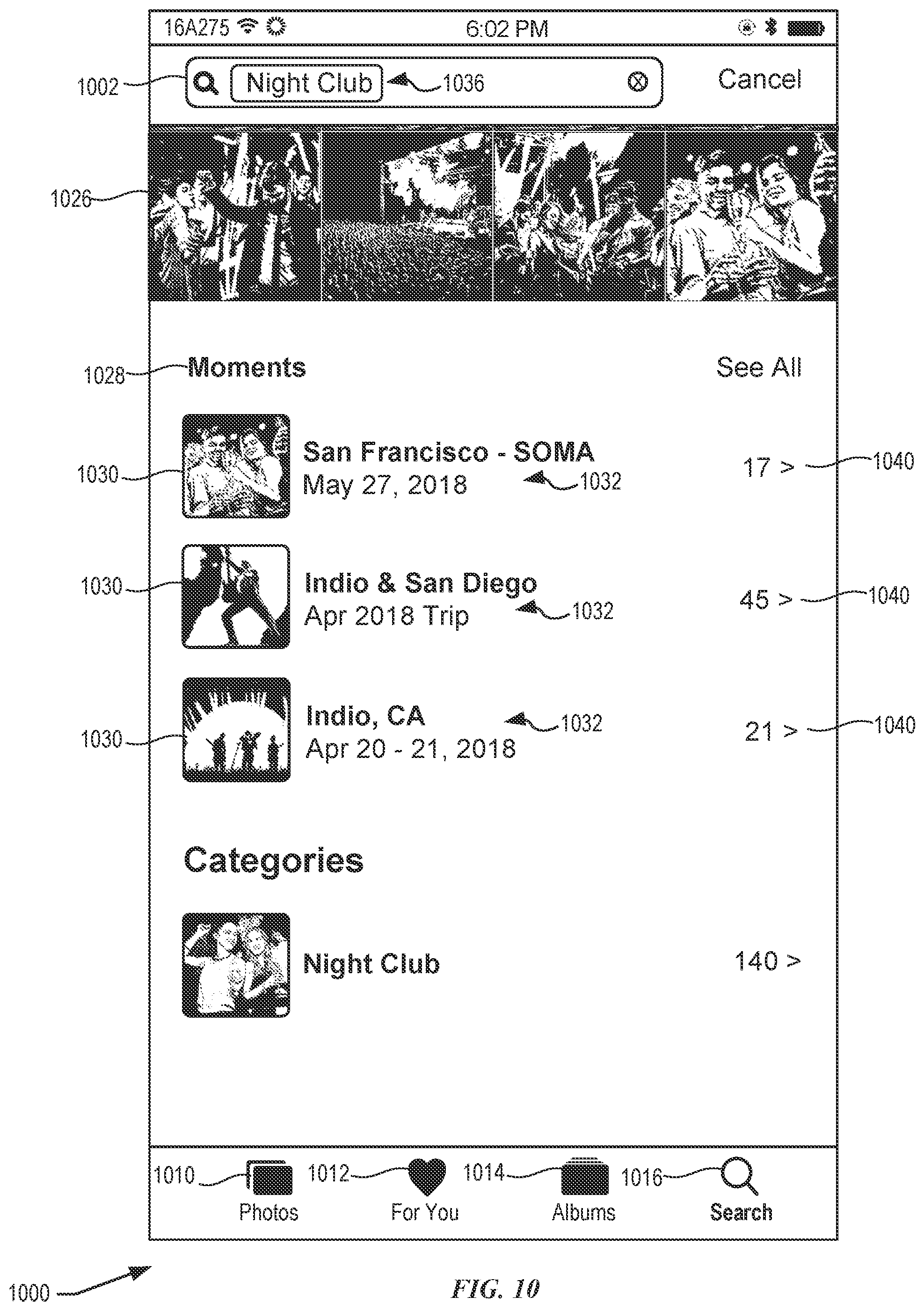 Patent US11775590 Figure 10 – Techniques for disambiguating clustered location identifiers