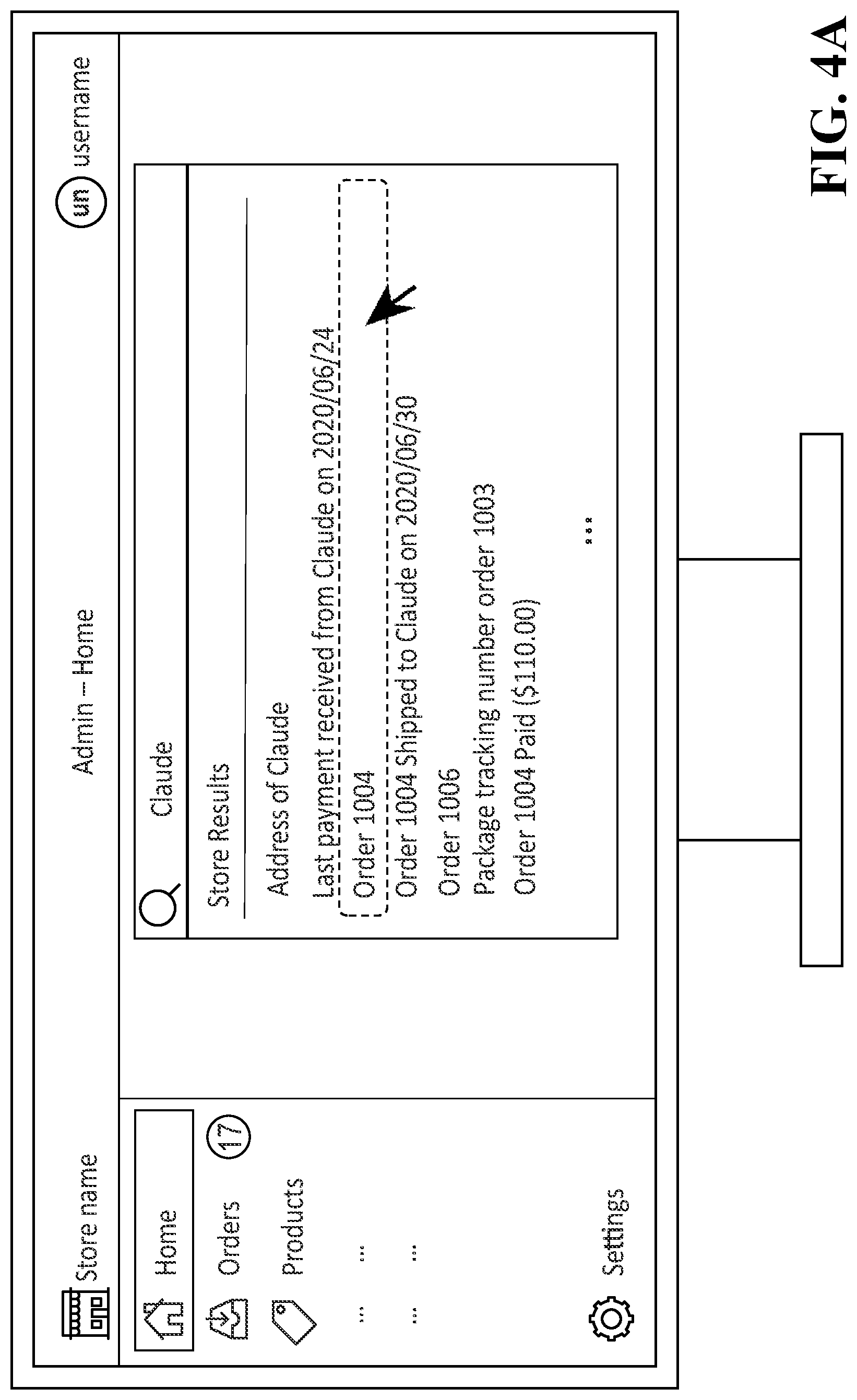 Patent US11775599 Figure 12 – System and method for displaying customized search results based on past behaviour