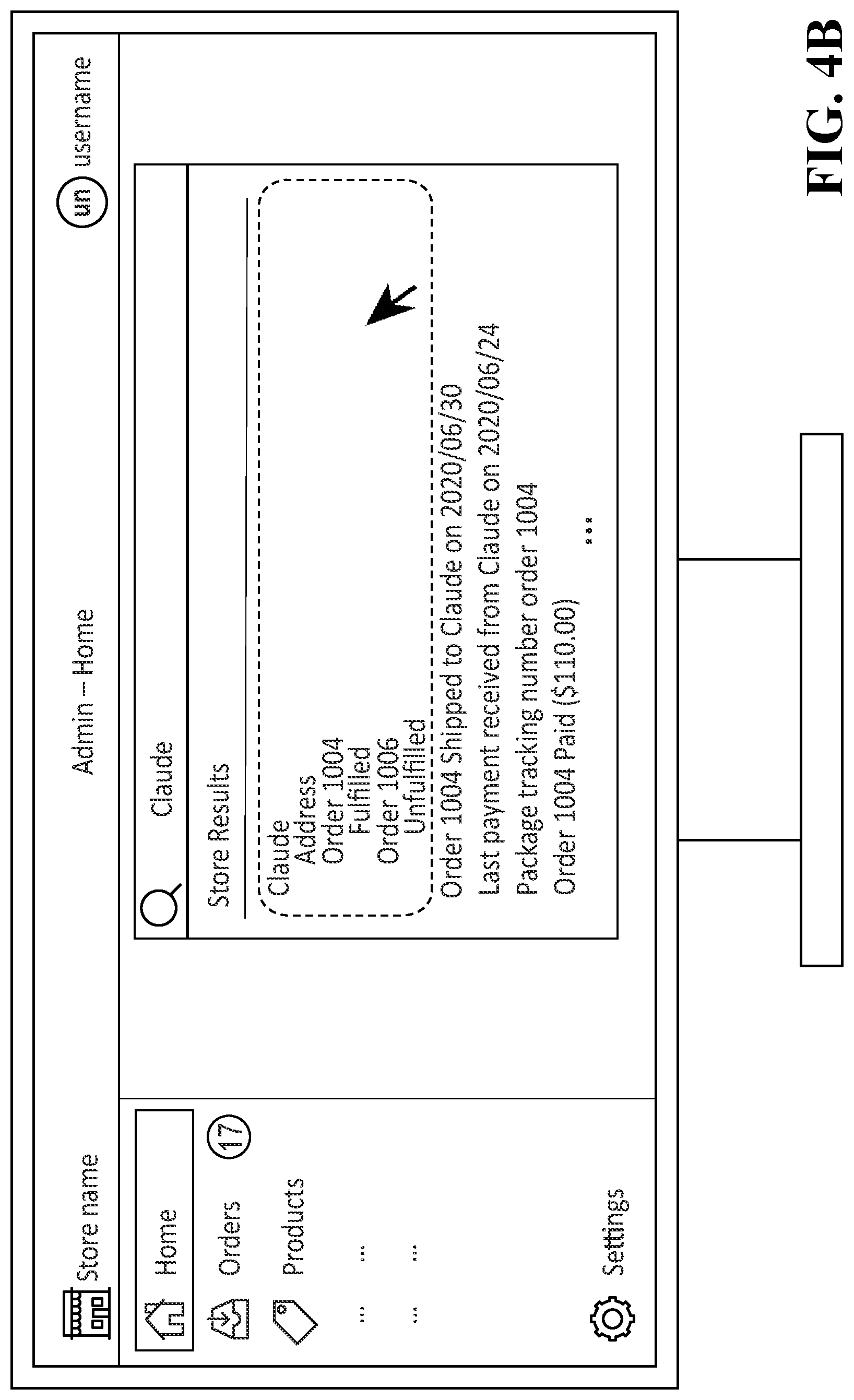 Patent US11775599 Figure 13 – System and method for displaying customized search results based on past behaviour
