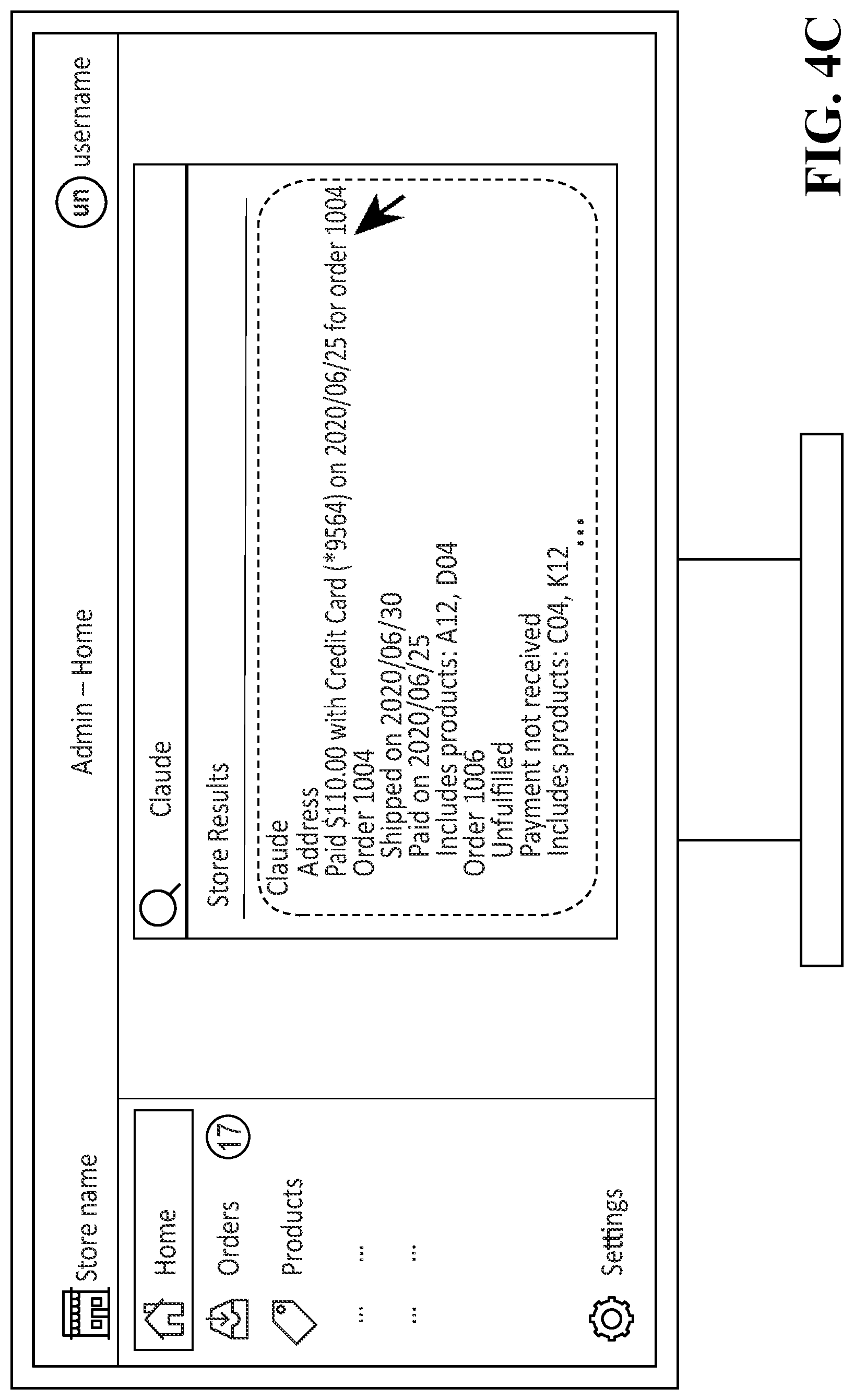 Patent US11775599 Figure 14 – System and method for displaying customized search results based on past behaviour
