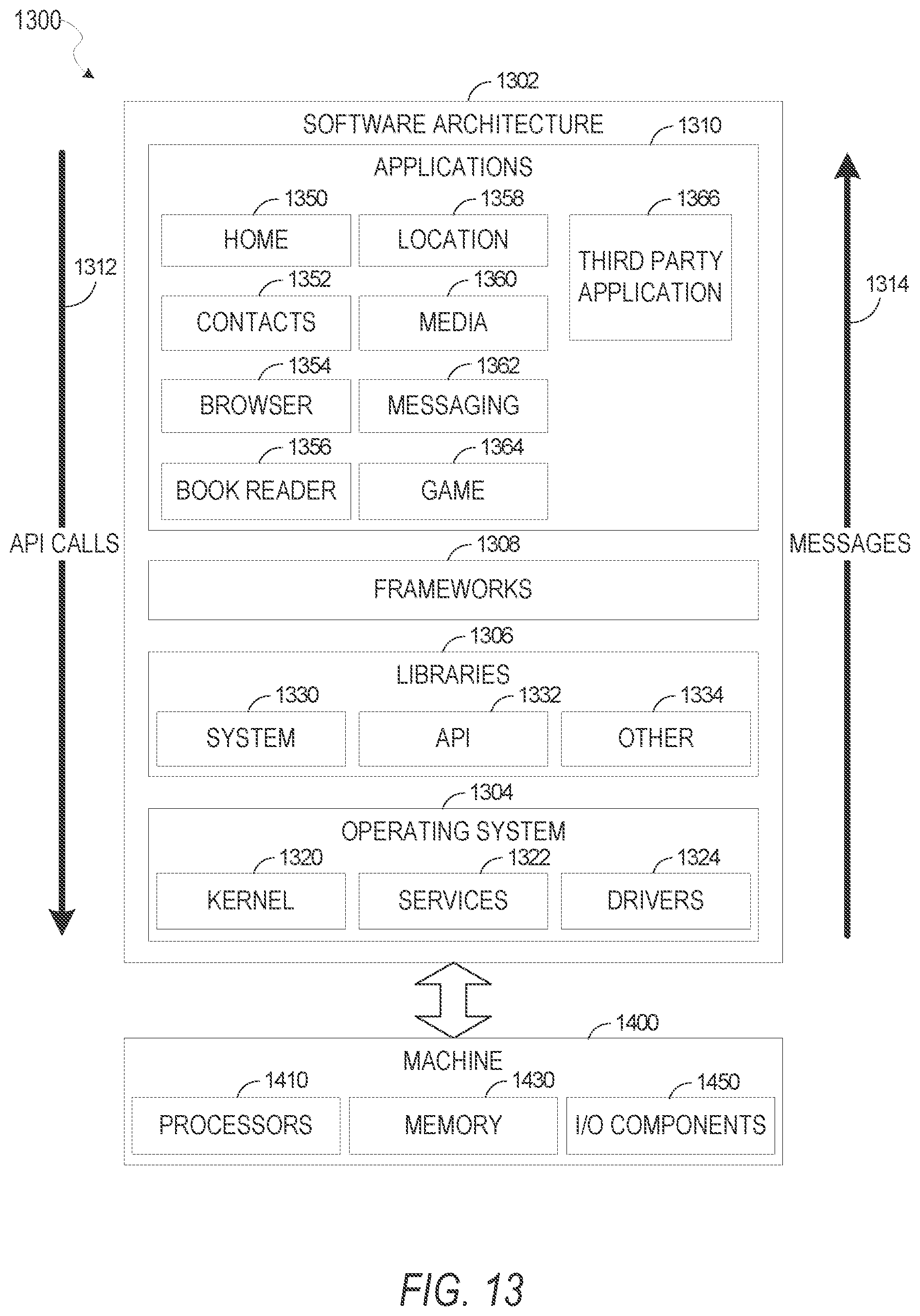 Patent US11775601 Figure 14 – User electronic message system
