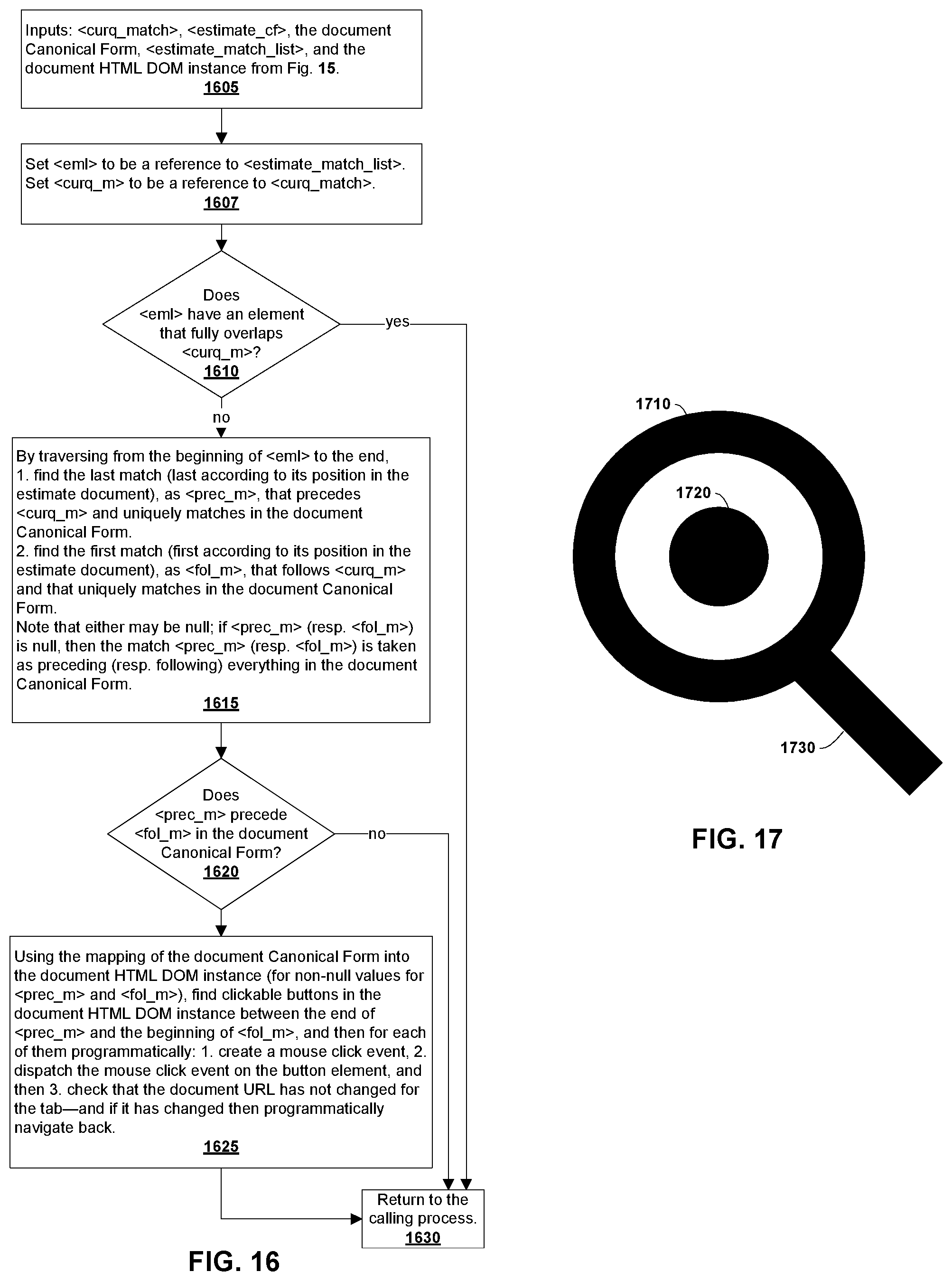 Patent US11775607 Figure 16 – Transitory salient attention capture to draw attention to digital document parts