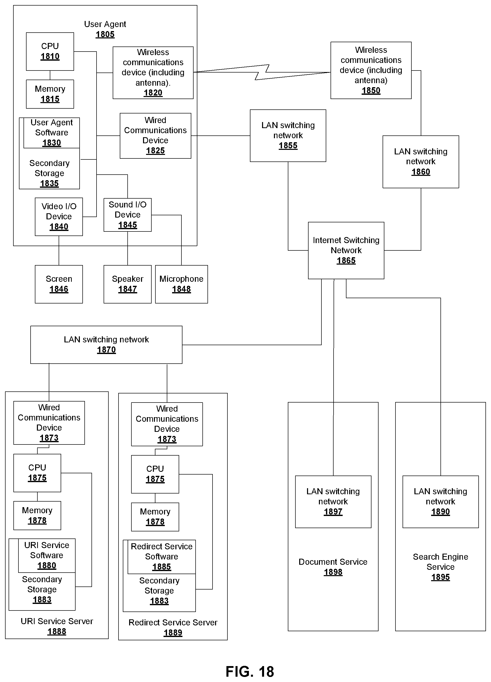 Patent US11775607 Figure 17 – Transitory salient attention capture to draw attention to digital document parts