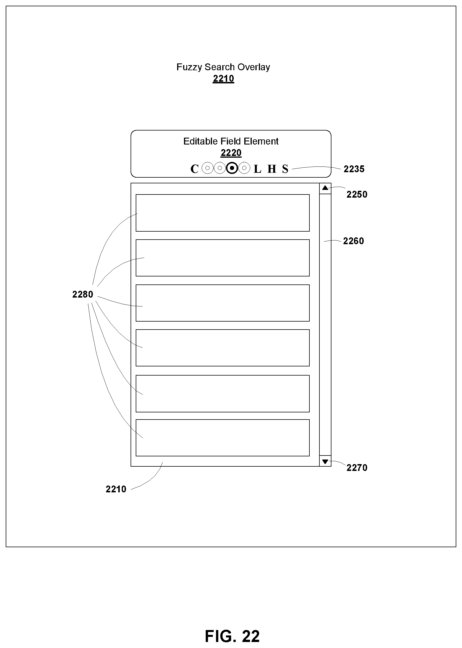 Patent US11775607 Figure 20 – Transitory salient attention capture to draw attention to digital document parts