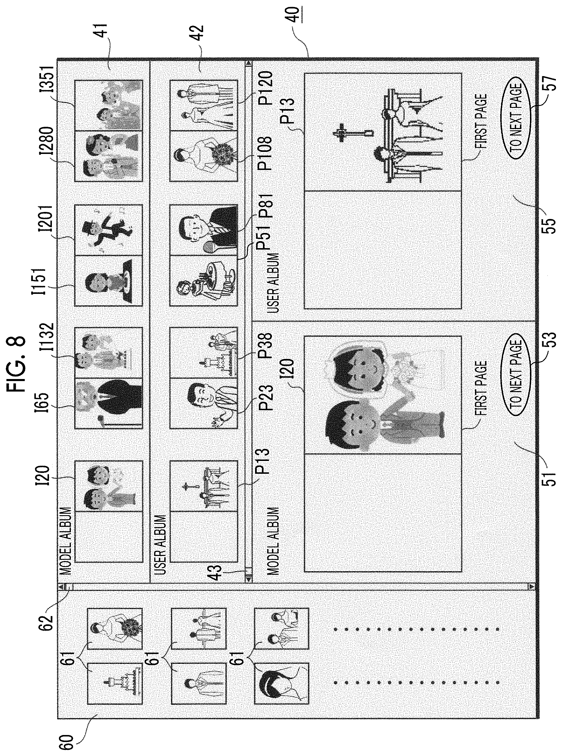 Patent US11775618 Figure 8 – Image processing device, image processing method, and image processing program for deciding a similarity between a captured image and a sample image