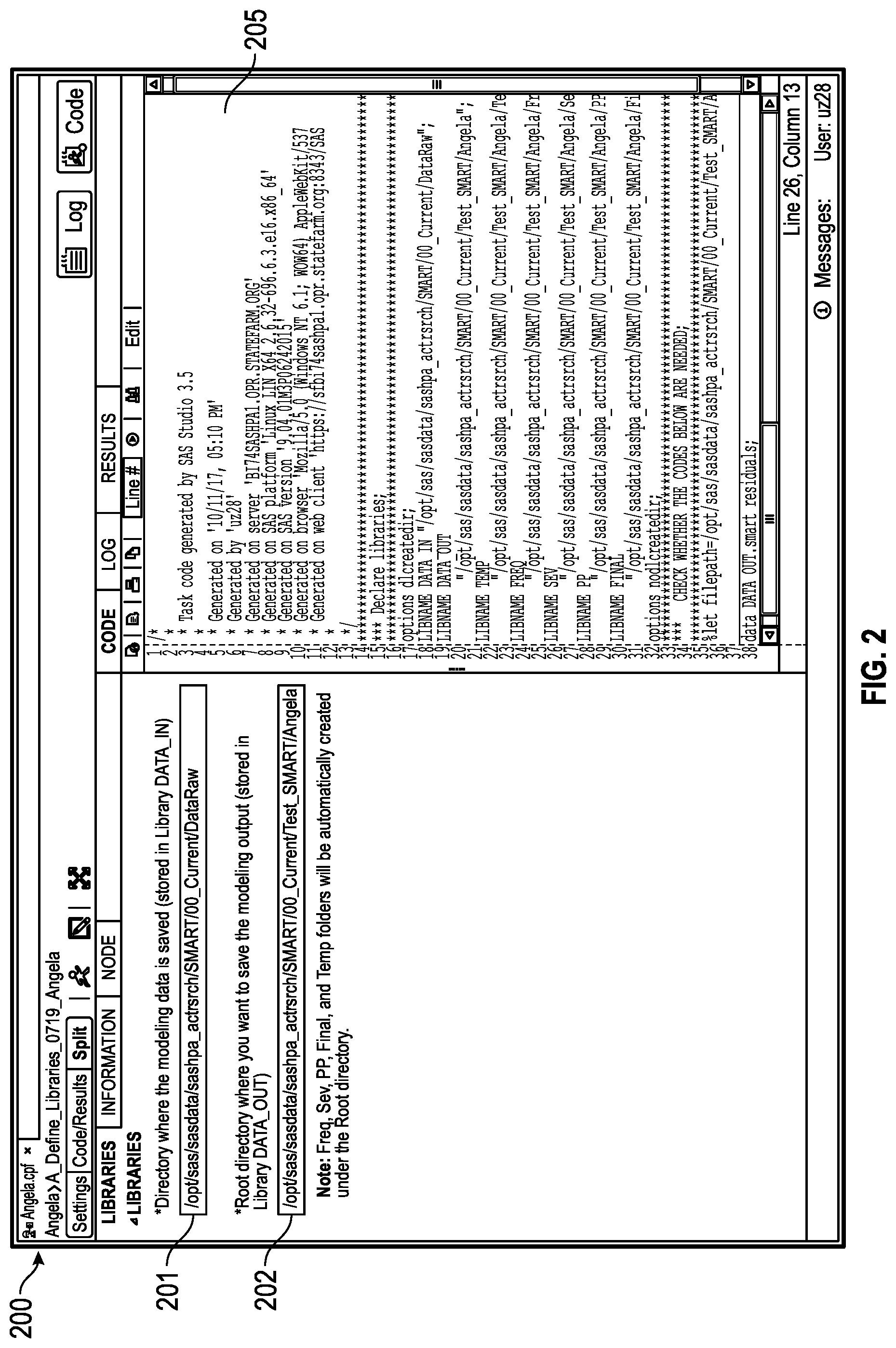 Patent US11775619 Figure 2 – Technology for building and managing data models