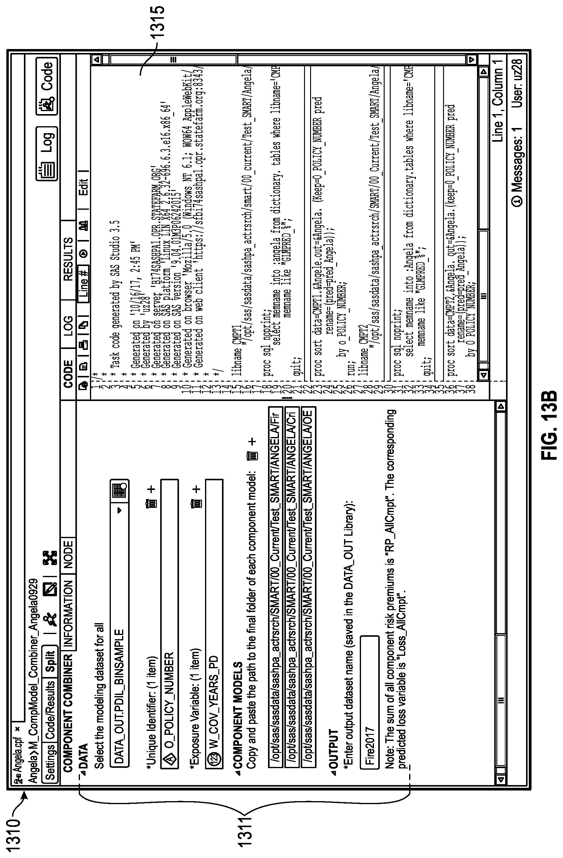 Patent US11775619 Figure 15 – Technology for building and managing data models