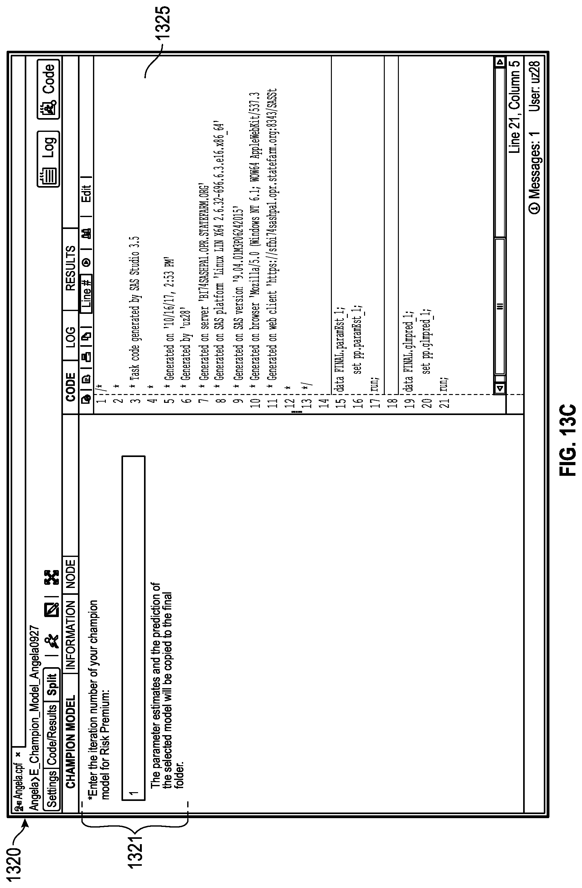 Patent US11775619 Figure 16 – Technology for building and managing data models