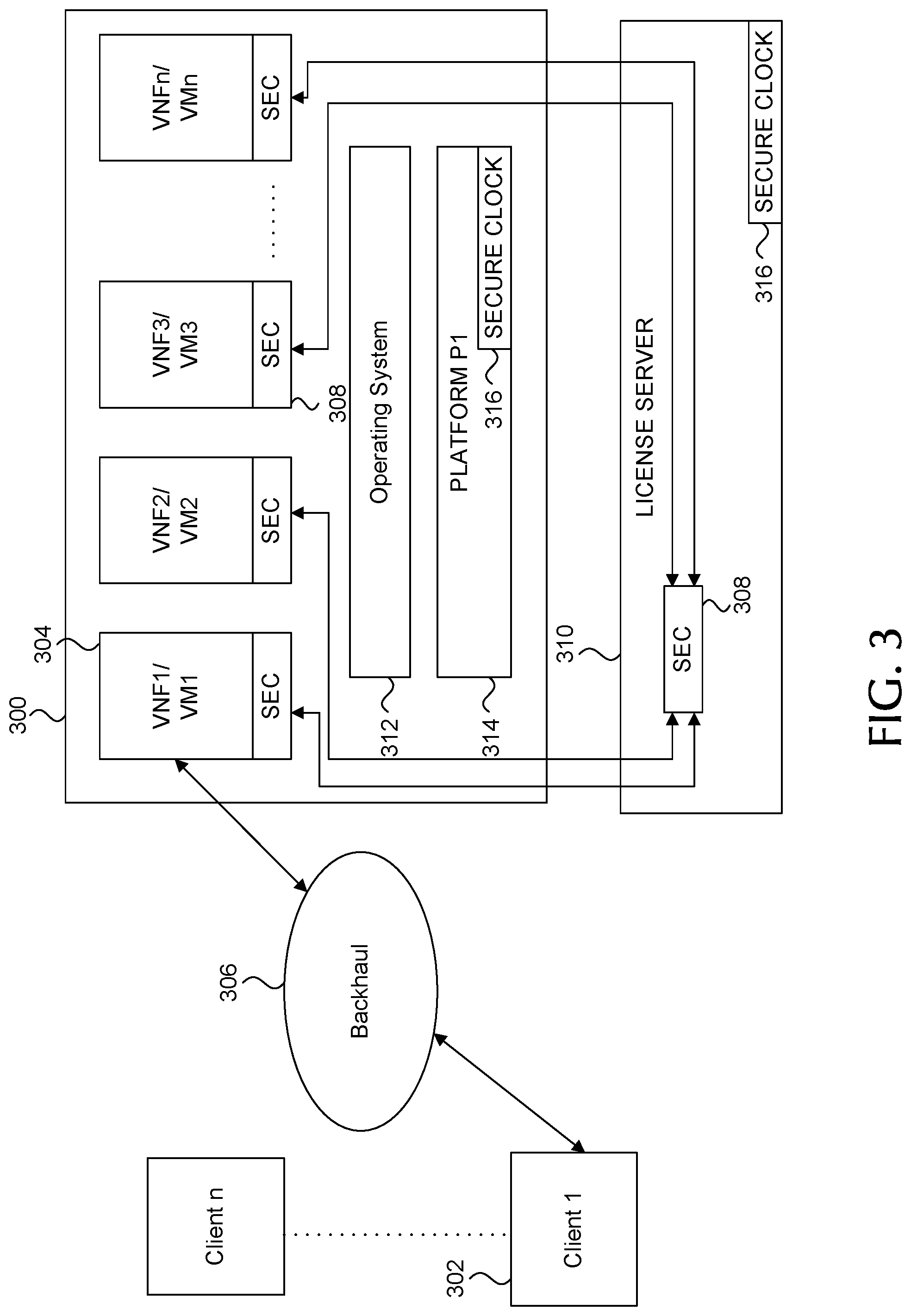Patent US11775621 Figure 2 – Licensing in the cloud