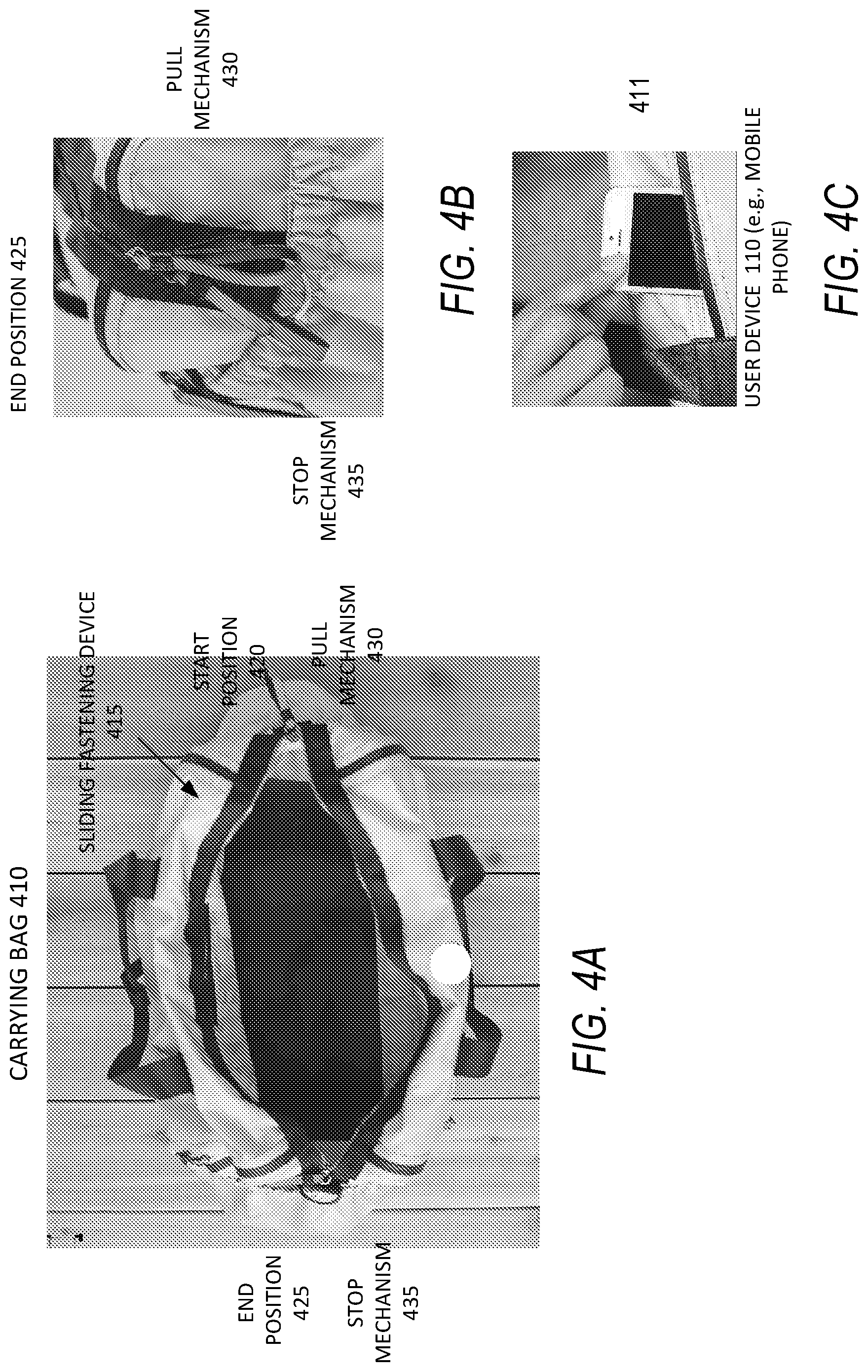 Patent US11775624 Figure 5 – System and method for unlocking devices associated with a carrying bag