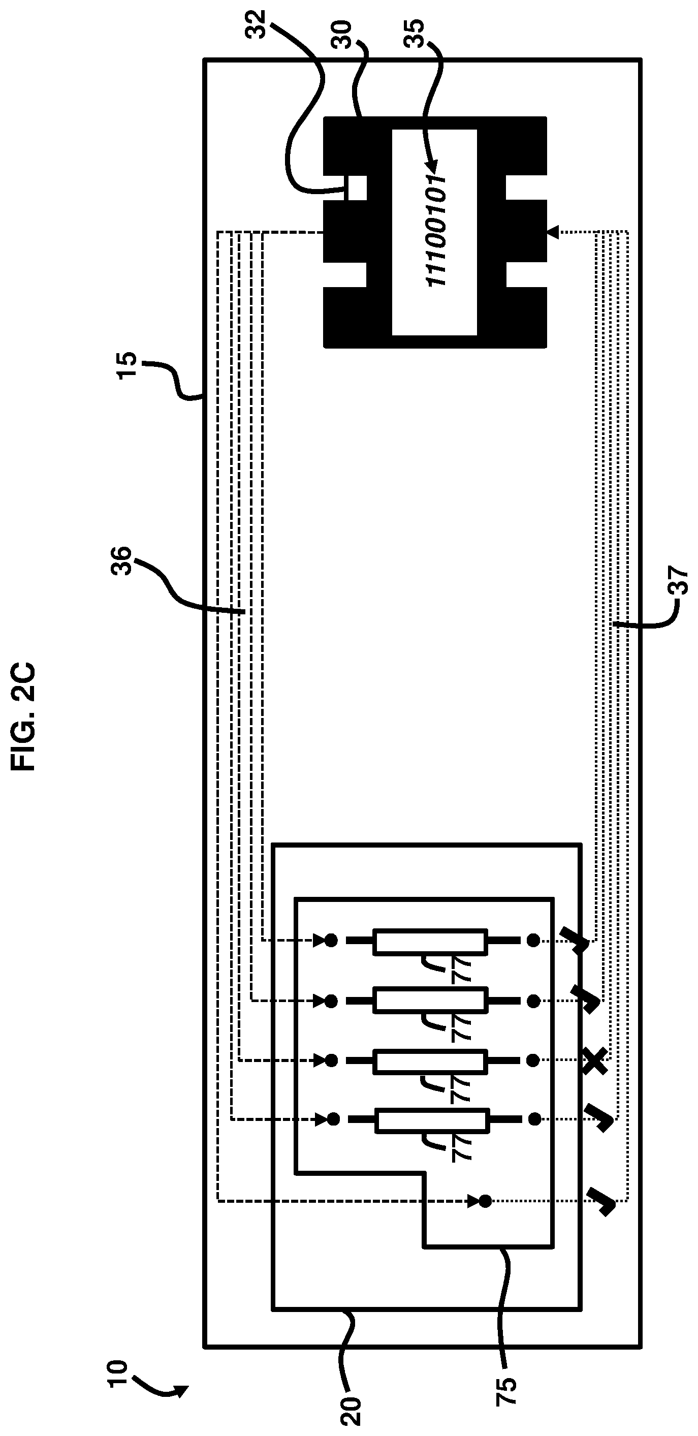 Patent US11775630 Figure 4 – Authentication of devices by indicators on device packaging