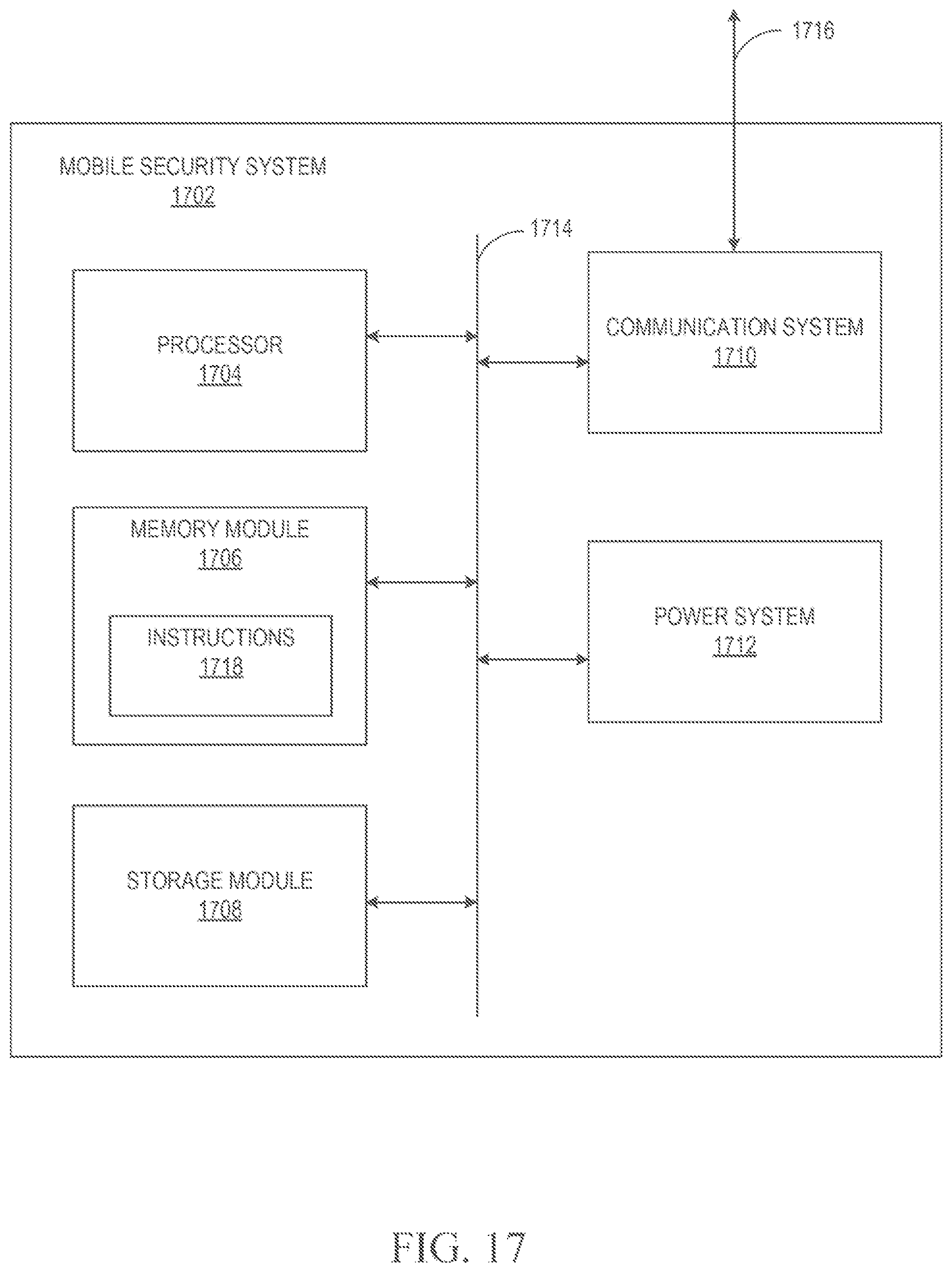Patent US11775644 Figure 16 – Systems and methods for providing security services during power management mode