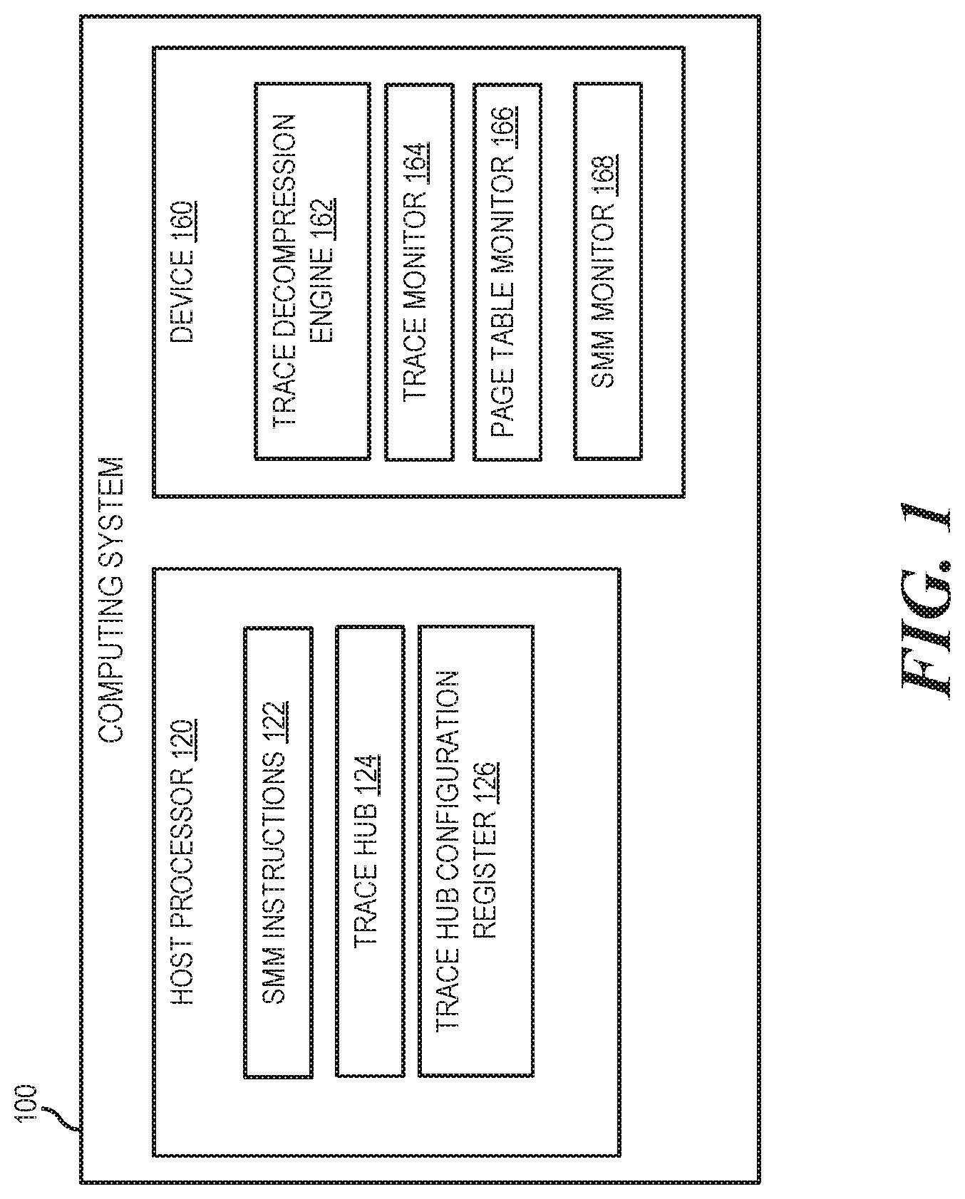 Patent US11775649 Figure 1 – Perform verification check in response to change in page table base register
