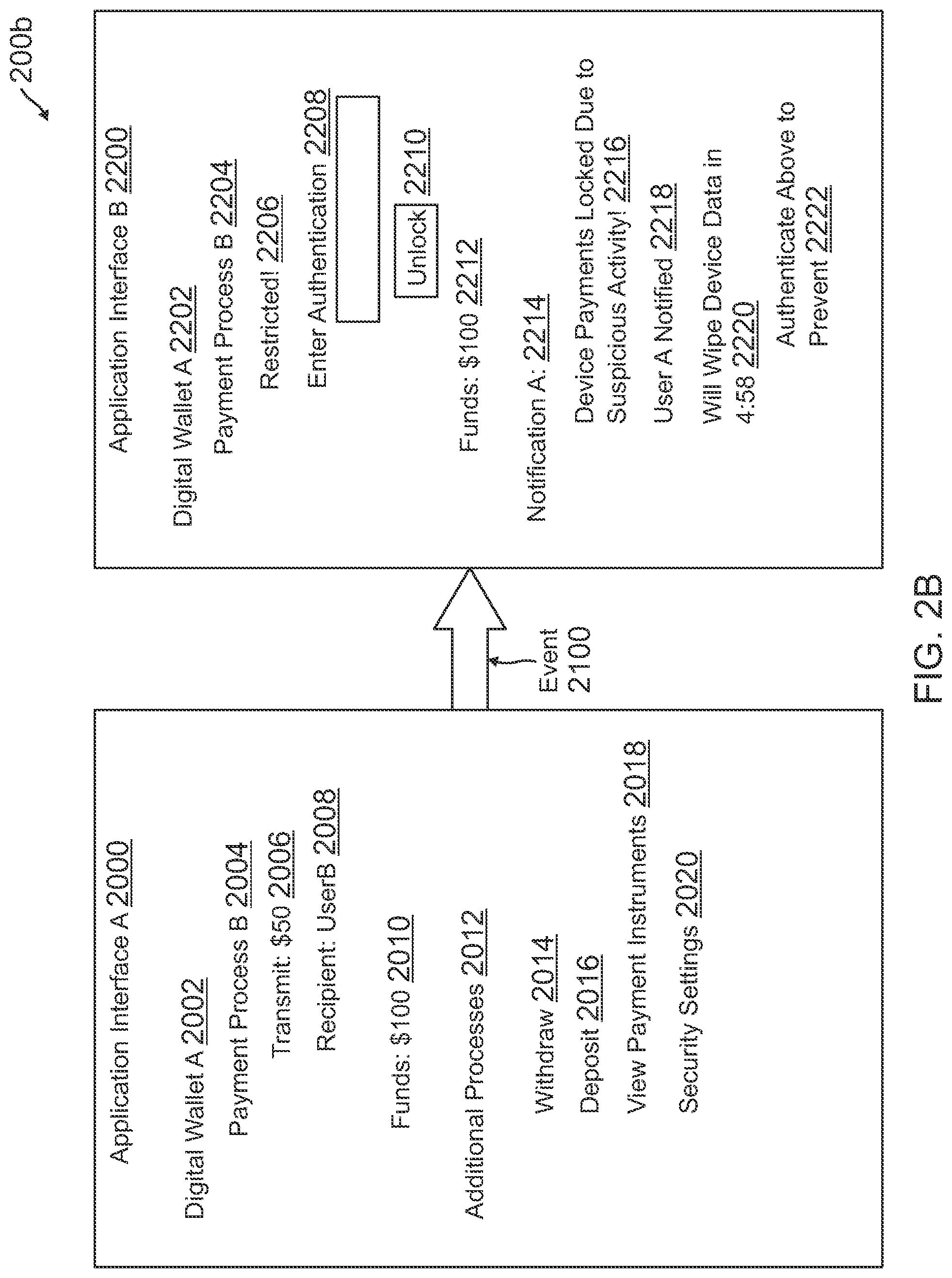 Patent US11775661 Figure 3 – Limiting device functionality based on data detection and processing