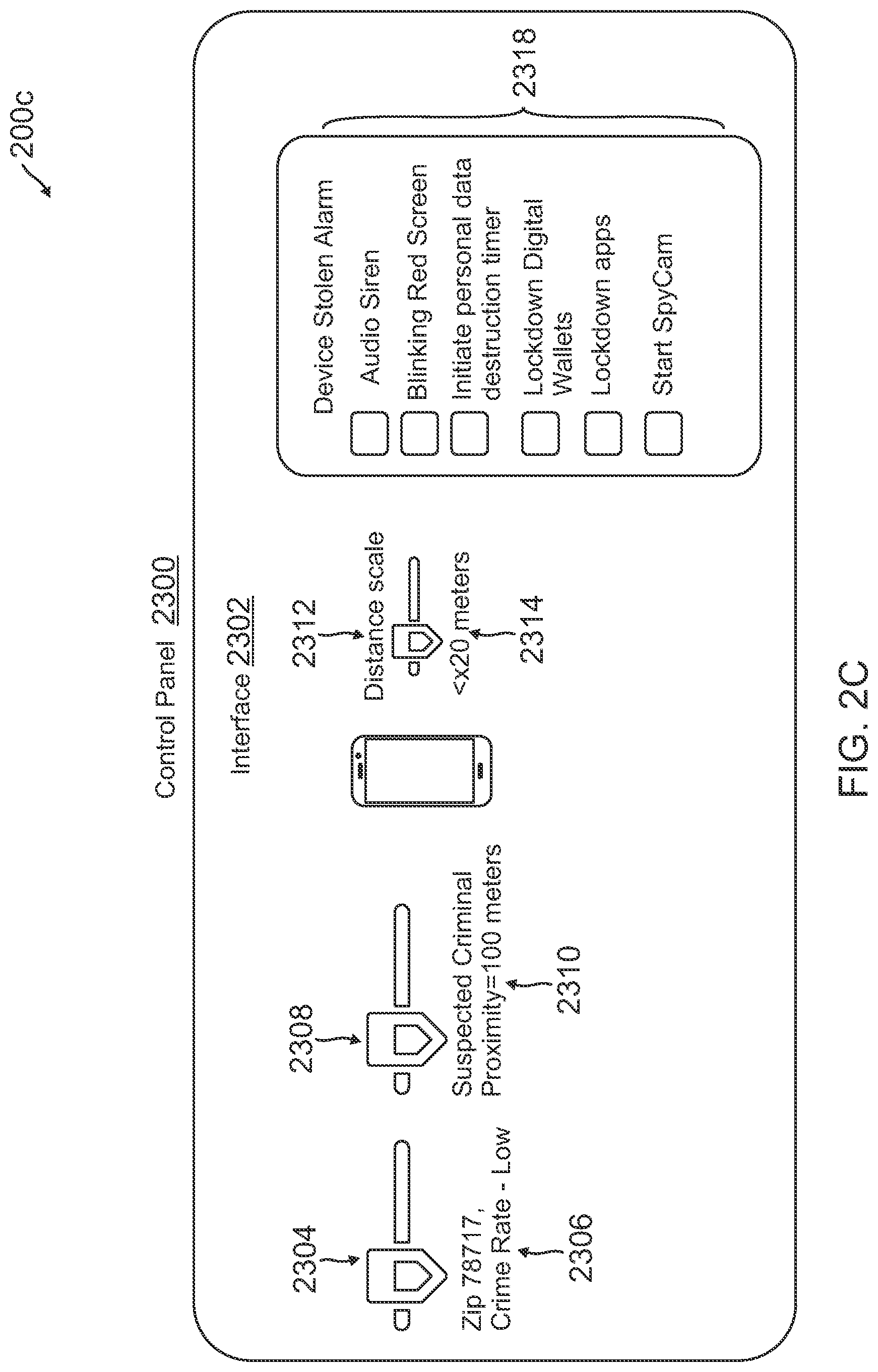 Patent US11775661 Figure 4 – Limiting device functionality based on data detection and processing