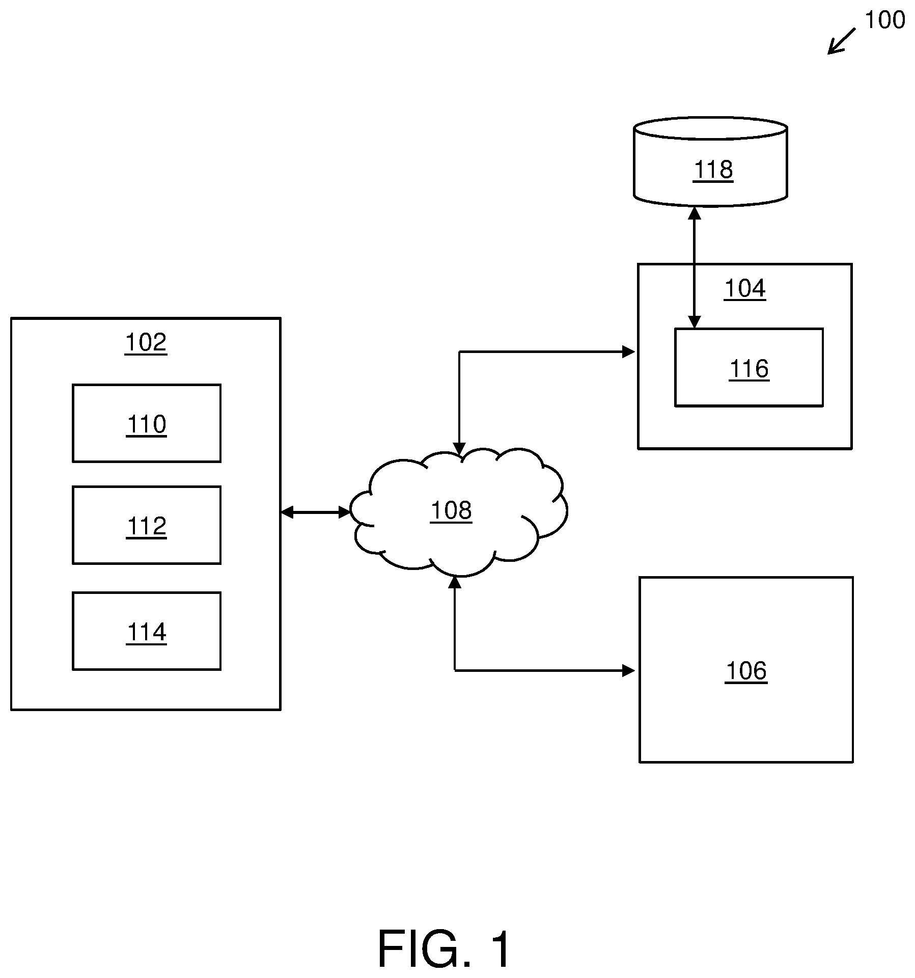 Patent US11775665 Figure 1 – System and method for executing access transactions of documents related to drug discovery