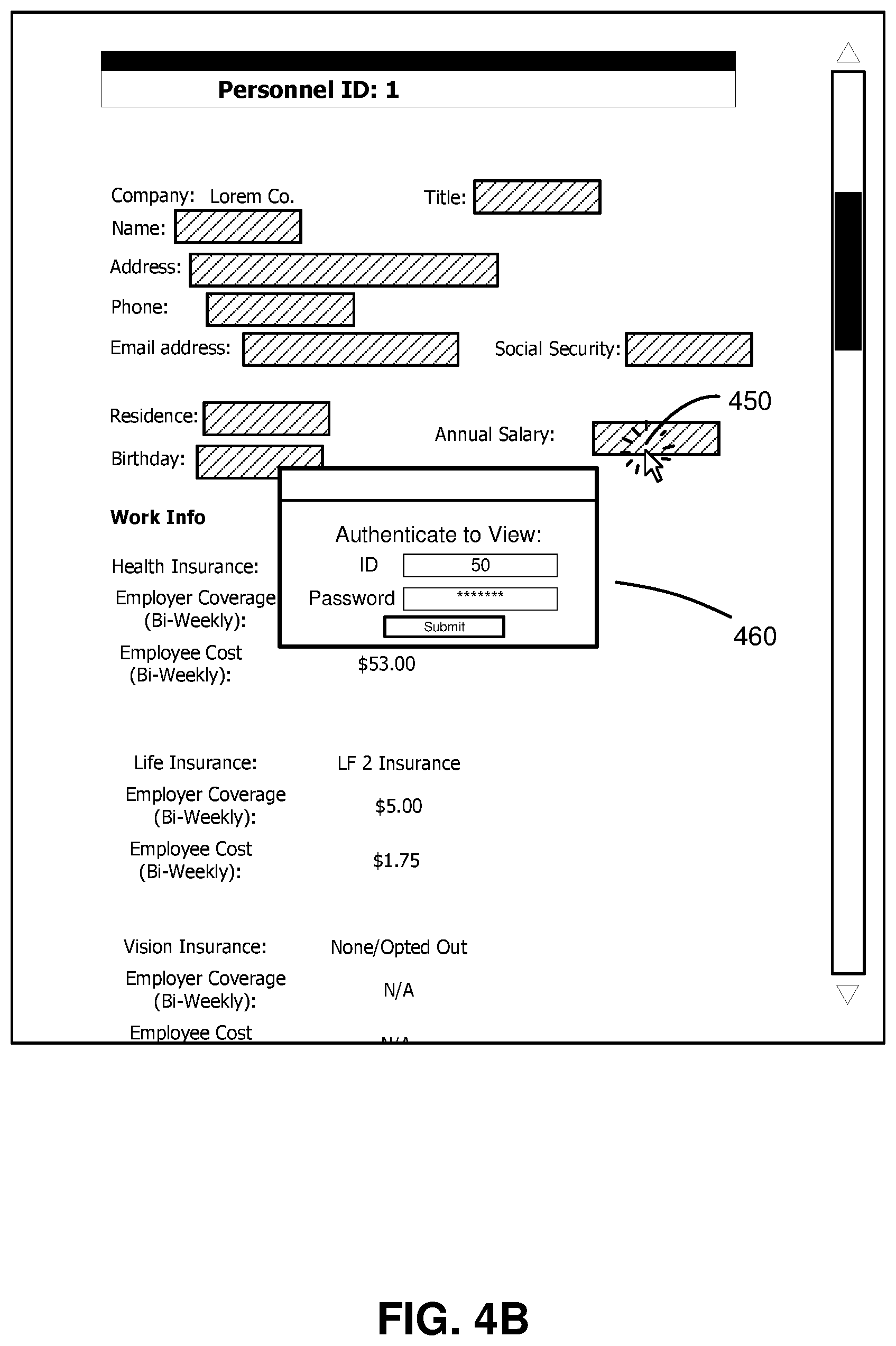 Patent US11775678 Figure 5 – Tagging and auditing sensitive information in a database environment