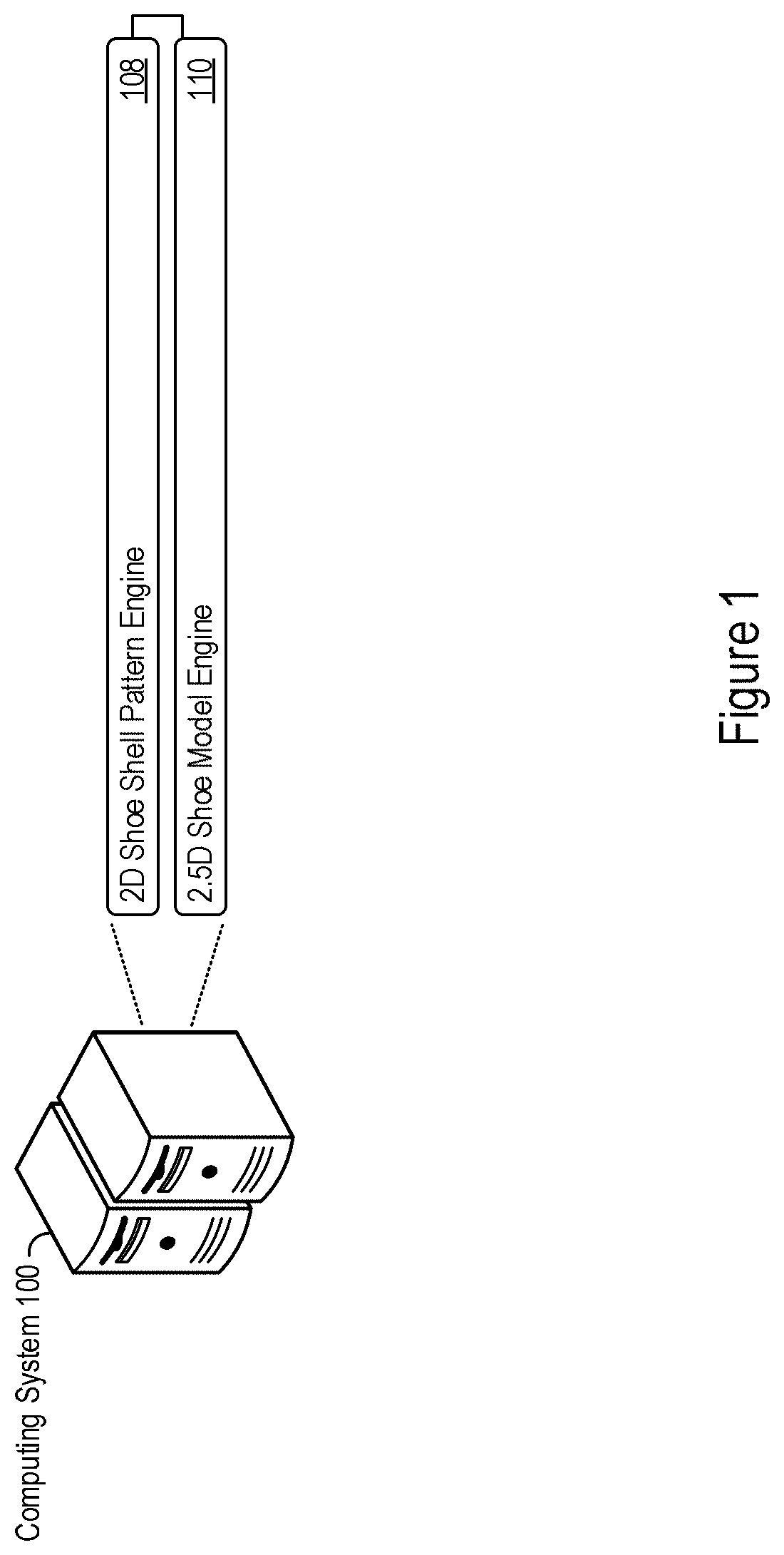 Patent US11775697 Figure 1 – Shoe design through 2.5-dimensional shoe models