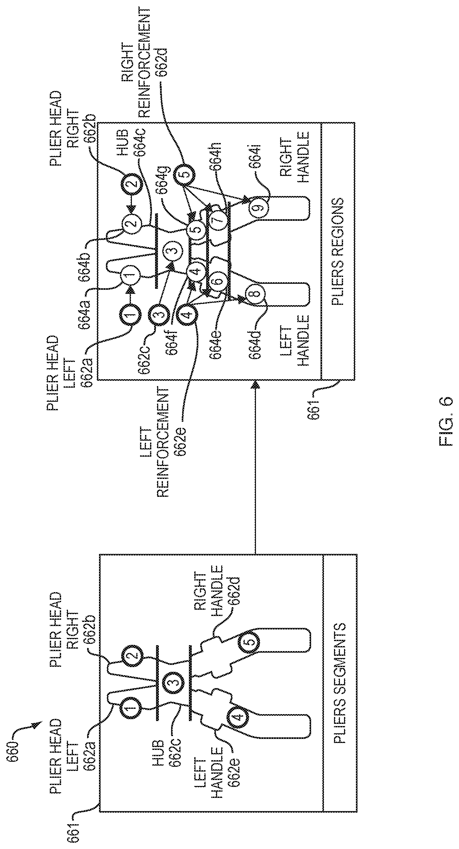 Patent US11775699 Figure 6 – Extracting grasping cues from tool geometry for digital human models
