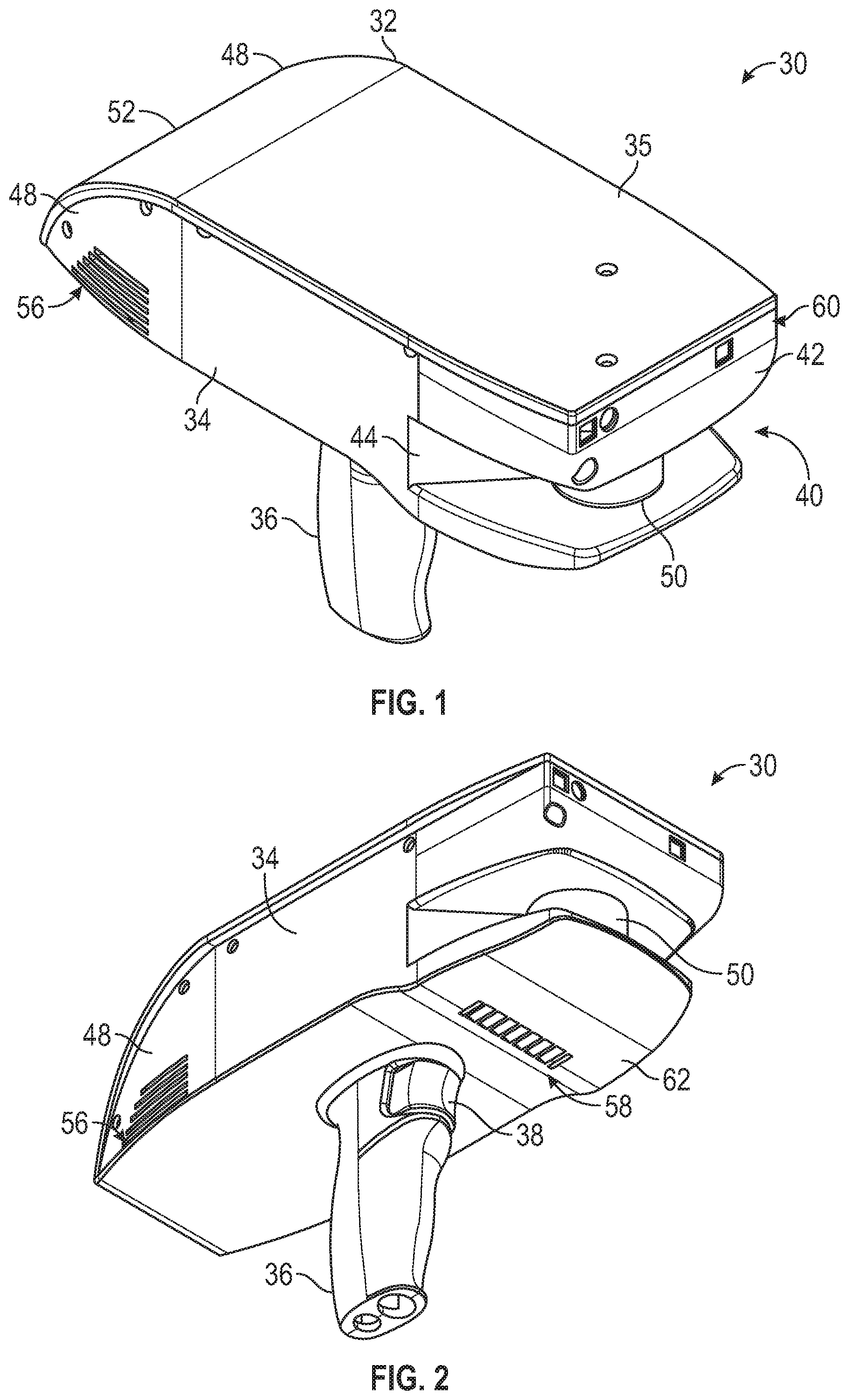 Patent US11775701 Figure 1 – System and method of scanning an environment and generating two dimensional images of the environment