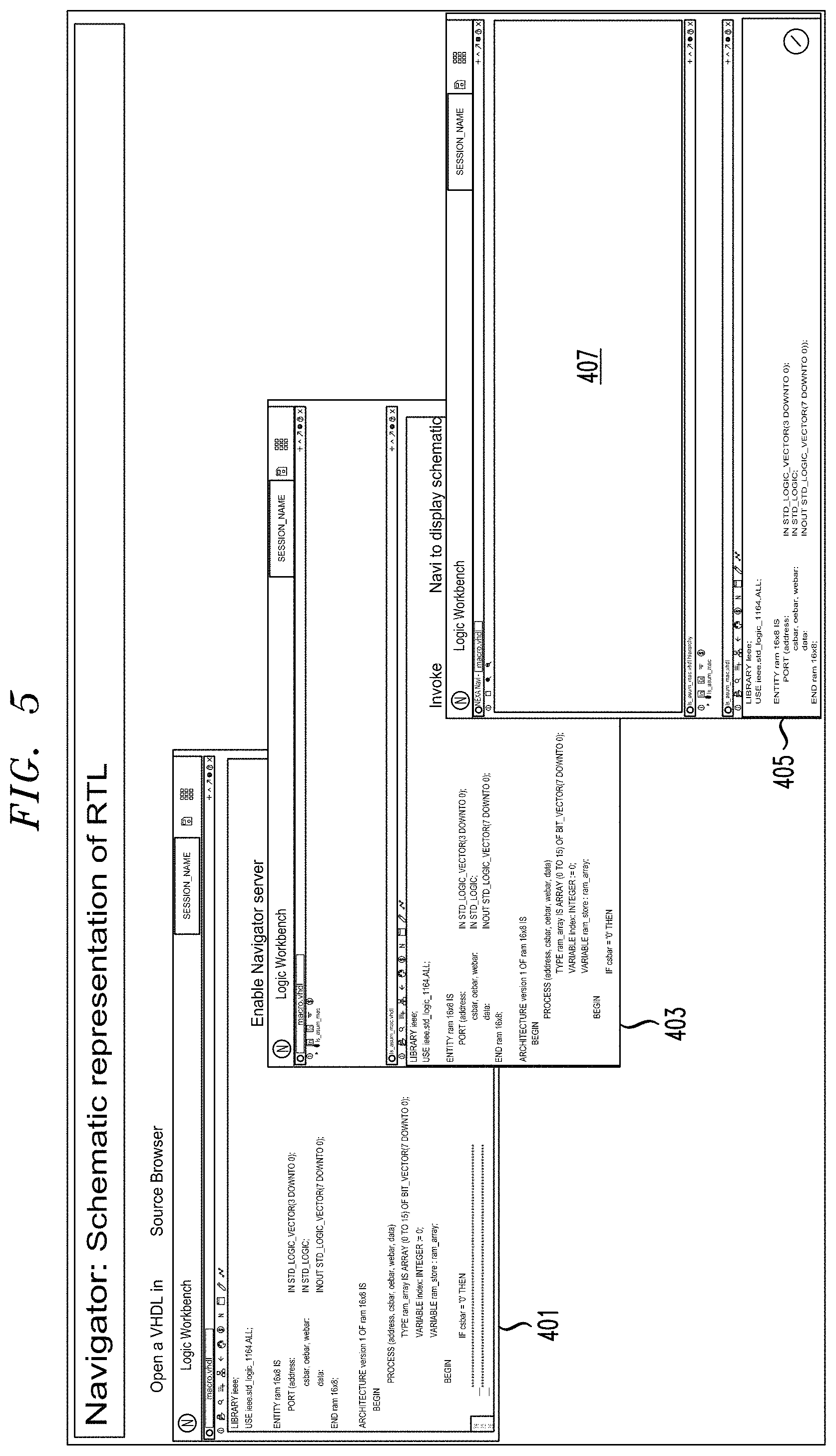 Patent US11775713 Figure 5 – Register transfer level navigation microservices and instrumentation for cloud-native electronic design automation (EDA) platforms