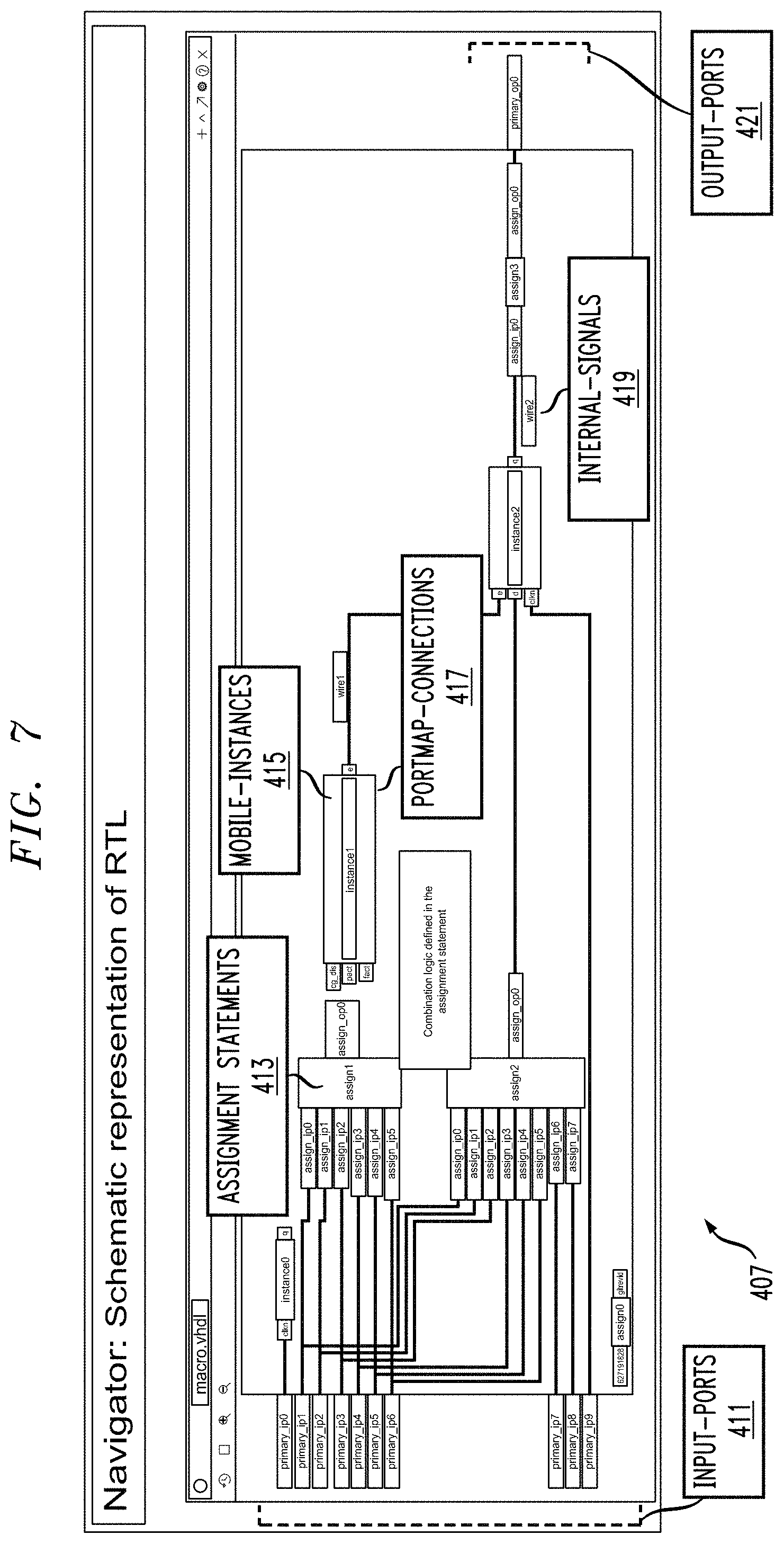 Patent US11775713 Figure 7 – Register transfer level navigation microservices and instrumentation for cloud-native electronic design automation (EDA) platforms