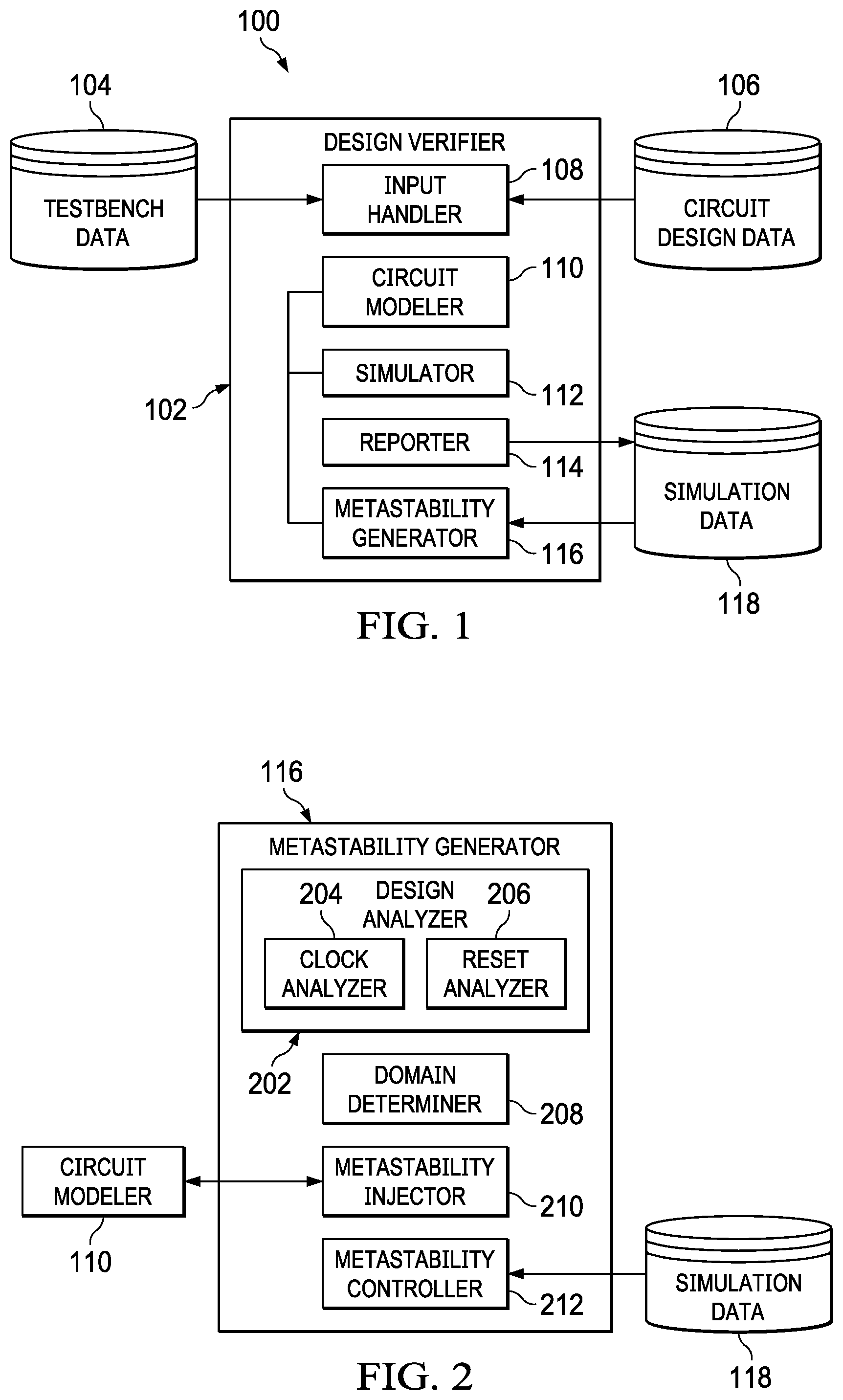 Patent US11775718 Figure 1 – Methods and apparatus to simulate metastability for circuit design verification