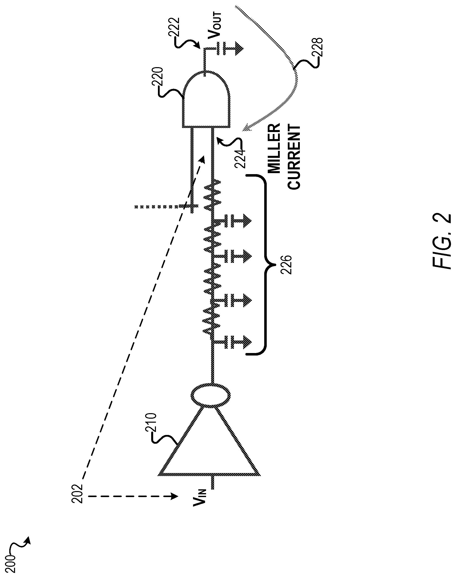 Patent US11775719 Figure 2 – Cell instance charge model for delay calculation