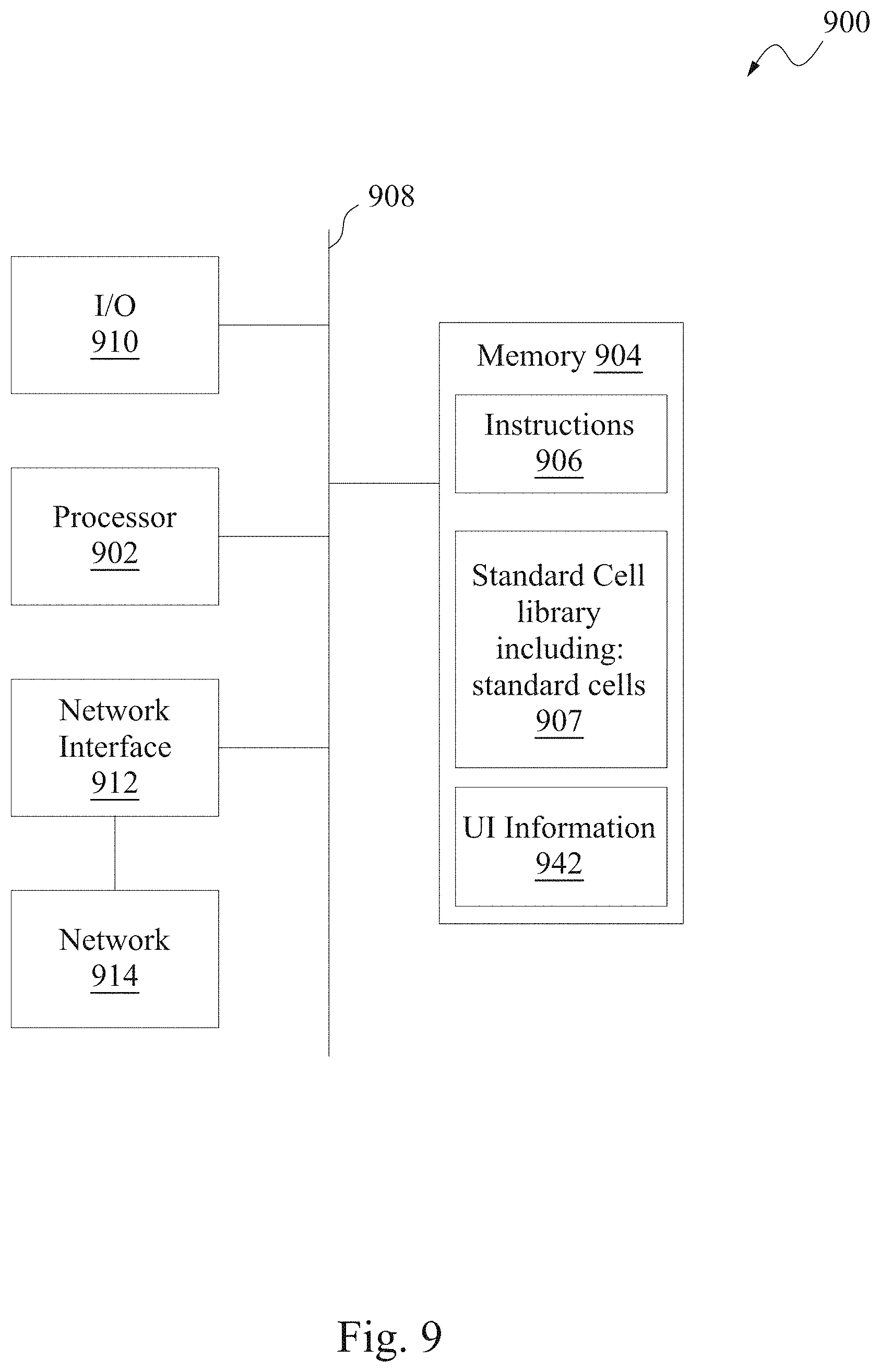 Patent US11775725 Figure 10 – System and computer program product for integrated circuit design