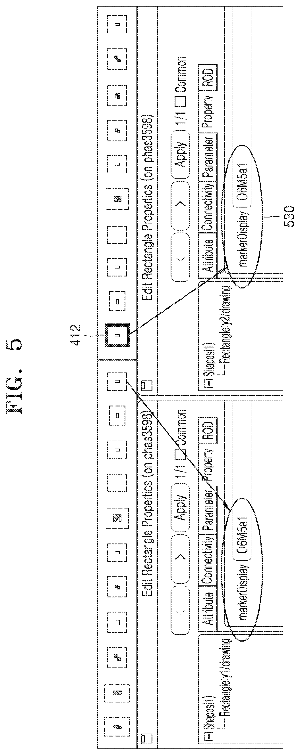 Patent US11775729 Figure 5 – Technology file process rule validation