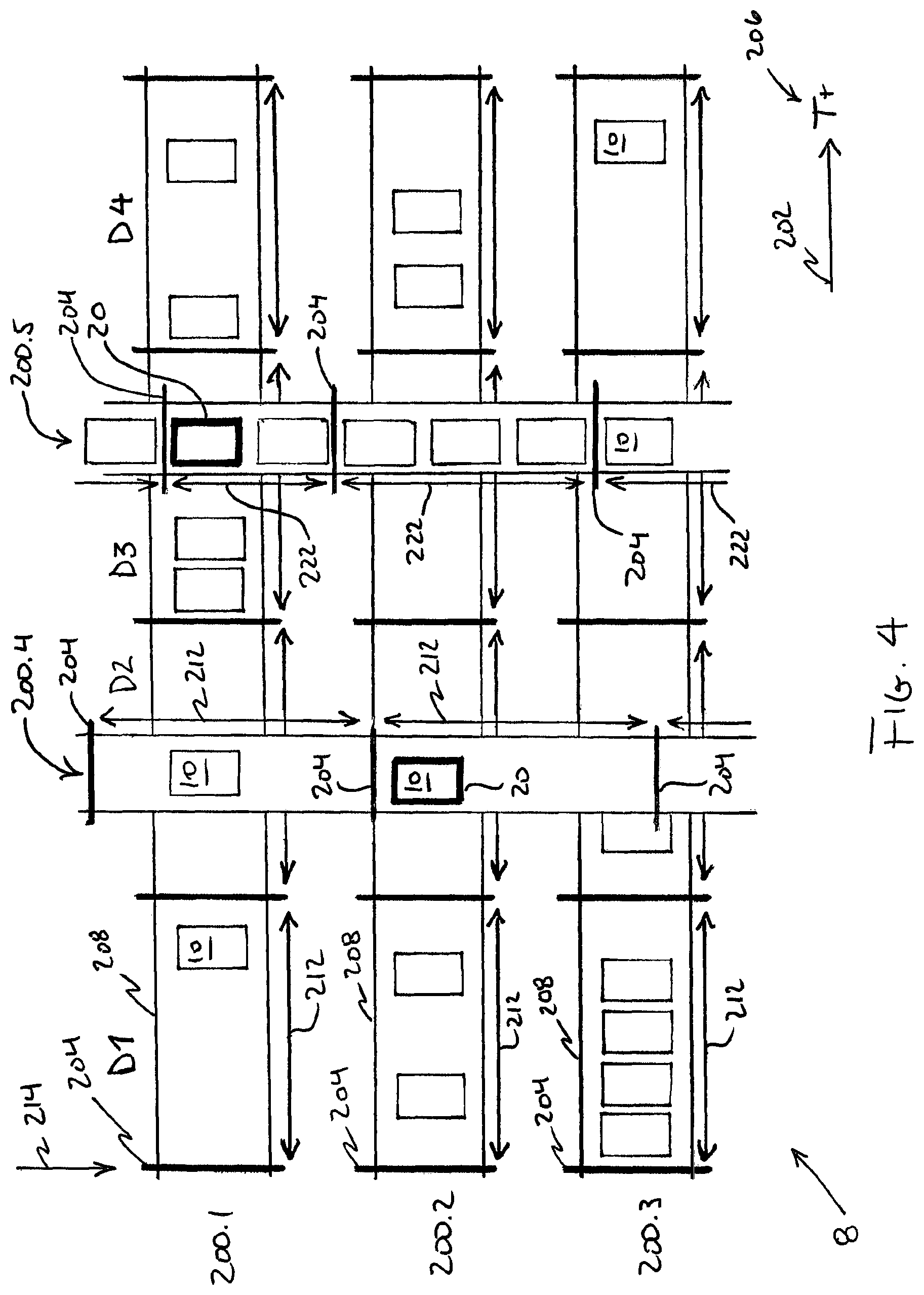 Patent US11775732 Figure 4 – Timeline with timescales for presenting images